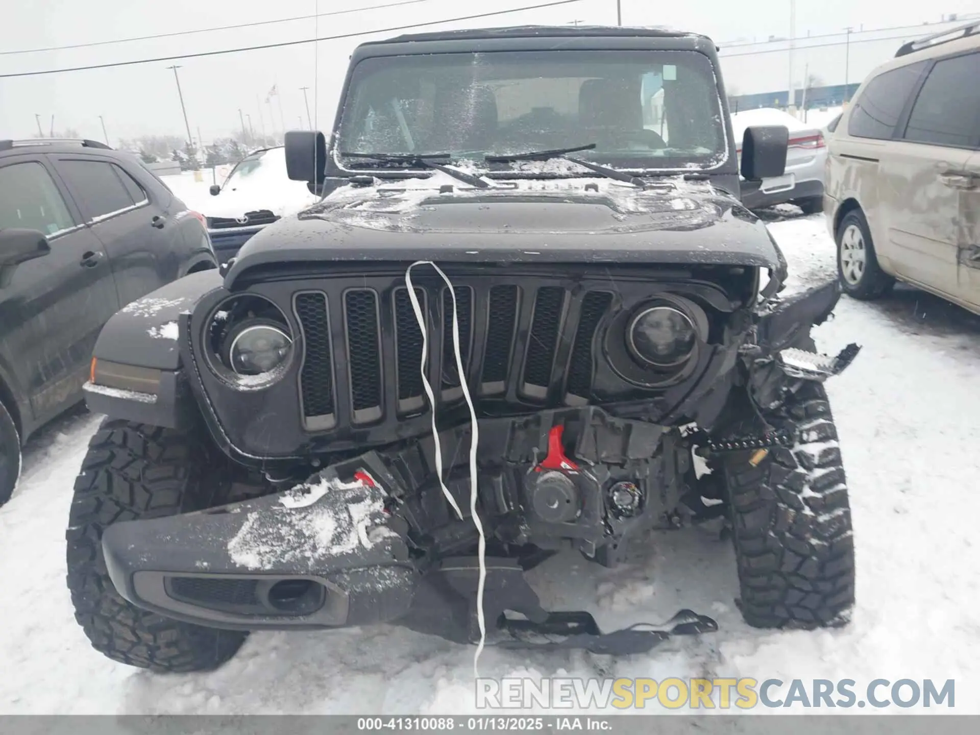 6 Photograph of a damaged car 1C4HJXFN8LW310510 JEEP WRANGLER UNLIMITED 2020