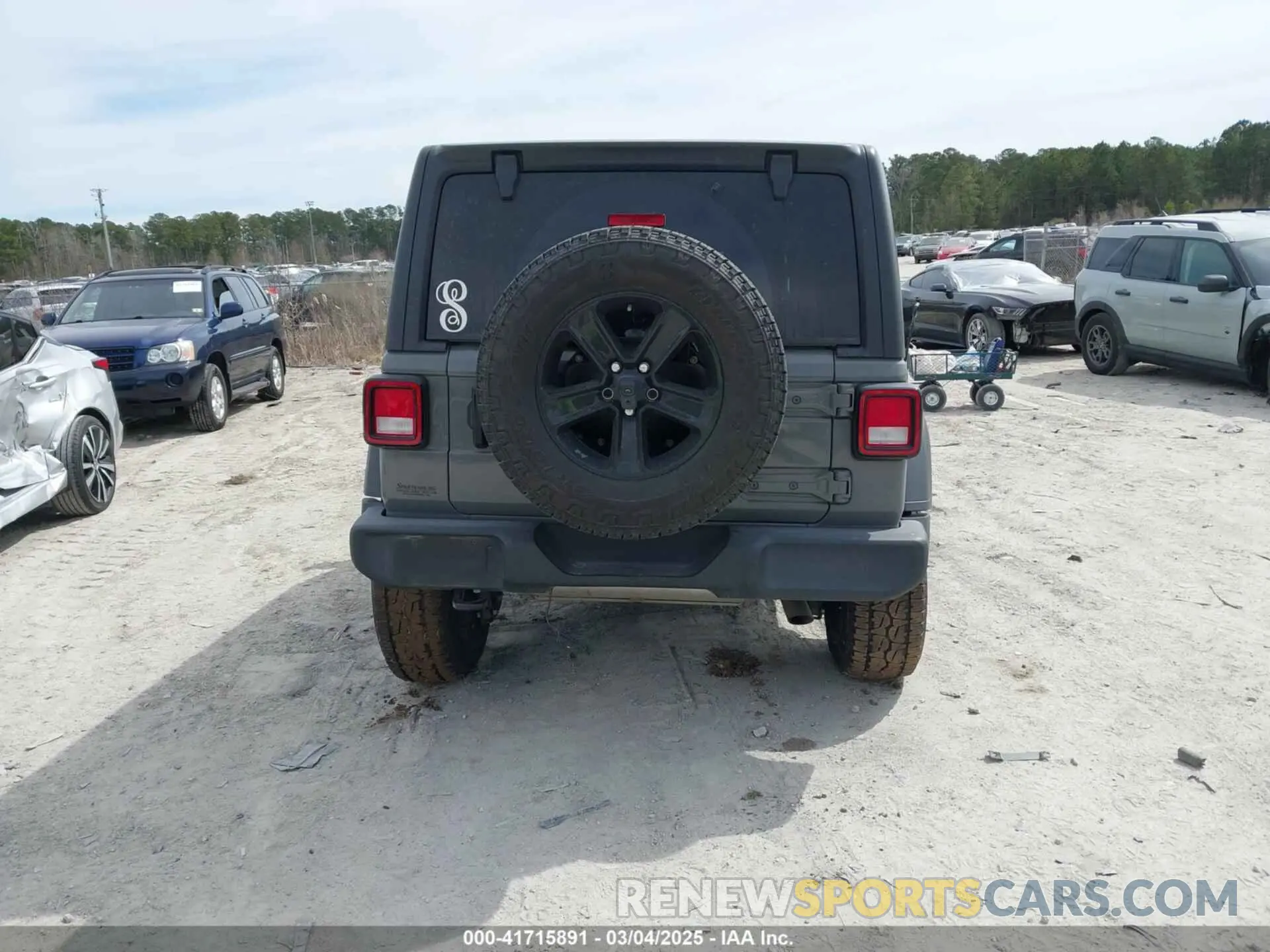 16 Photograph of a damaged car 1C4HJXDG1MW594522 JEEP WRANGLER UNLIMITED 2021