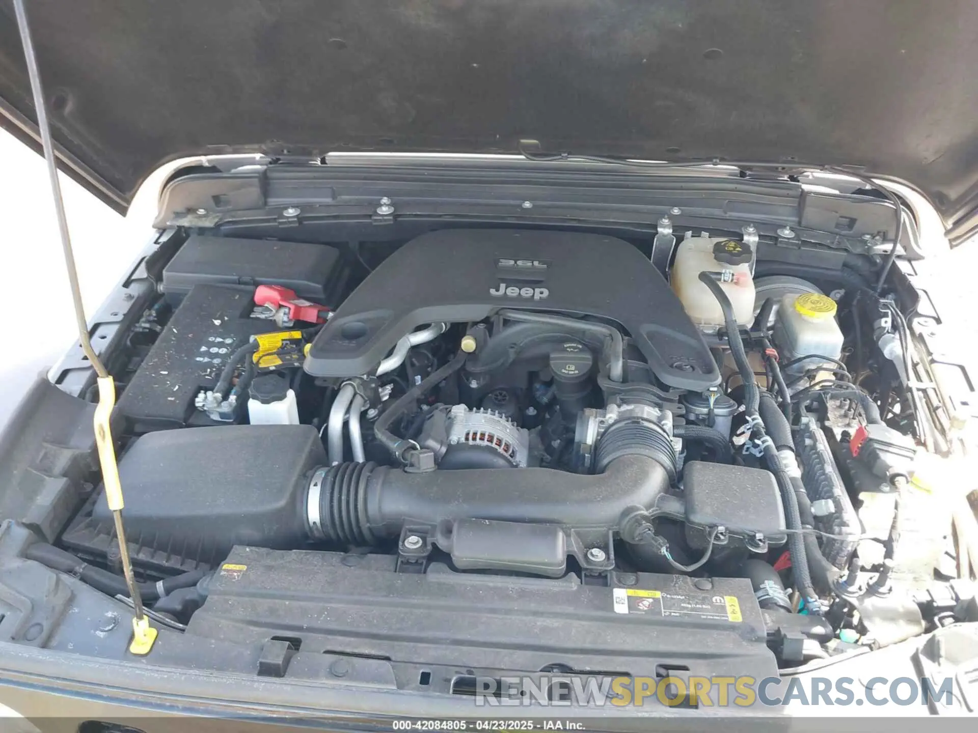 10 Фотография поврежденного автомобиля 1C4HJXDG1MW672507 JEEP WRANGLER UNLIMITED 2021