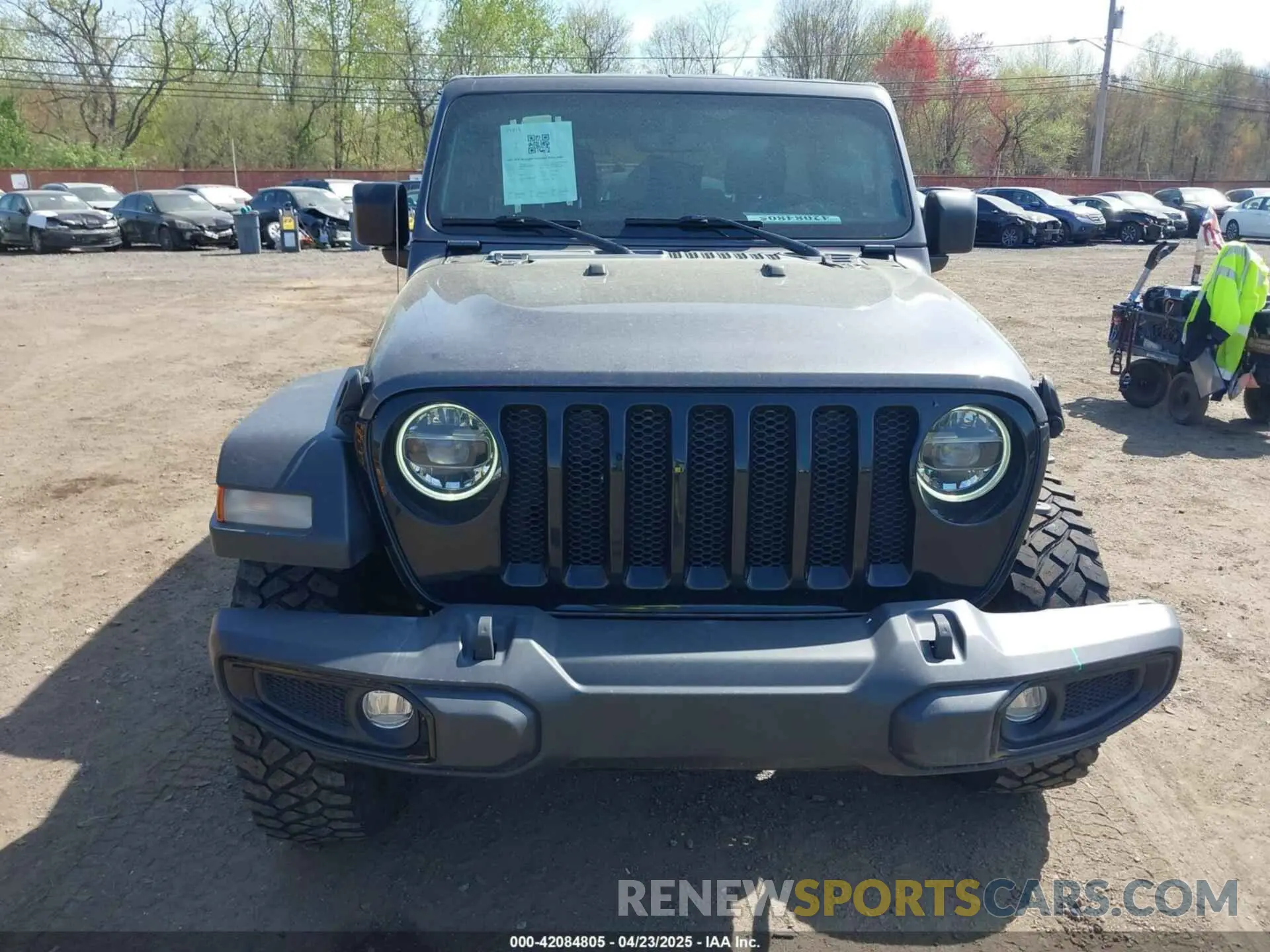 12 Фотография поврежденного автомобиля 1C4HJXDG1MW672507 JEEP WRANGLER UNLIMITED 2021