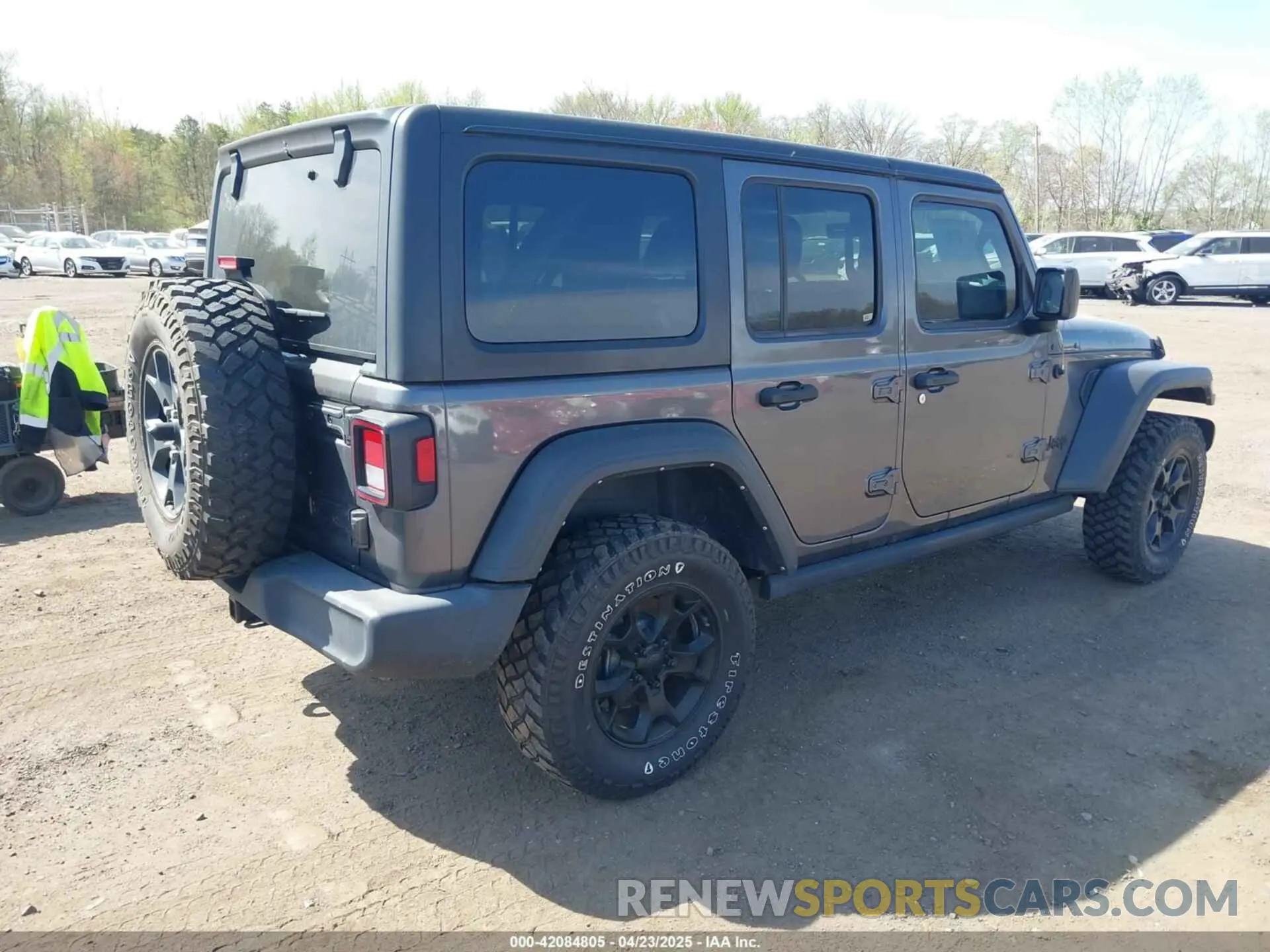4 Фотография поврежденного автомобиля 1C4HJXDG1MW672507 JEEP WRANGLER UNLIMITED 2021