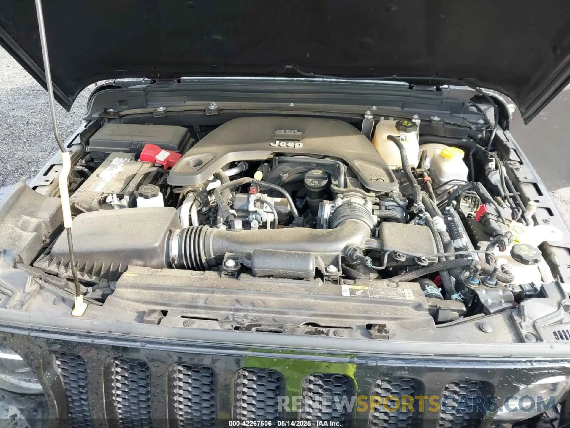 10 Photograph of a damaged car 1C4HJXDG2MW646904 JEEP WRANGLER UNLIMITED 2021