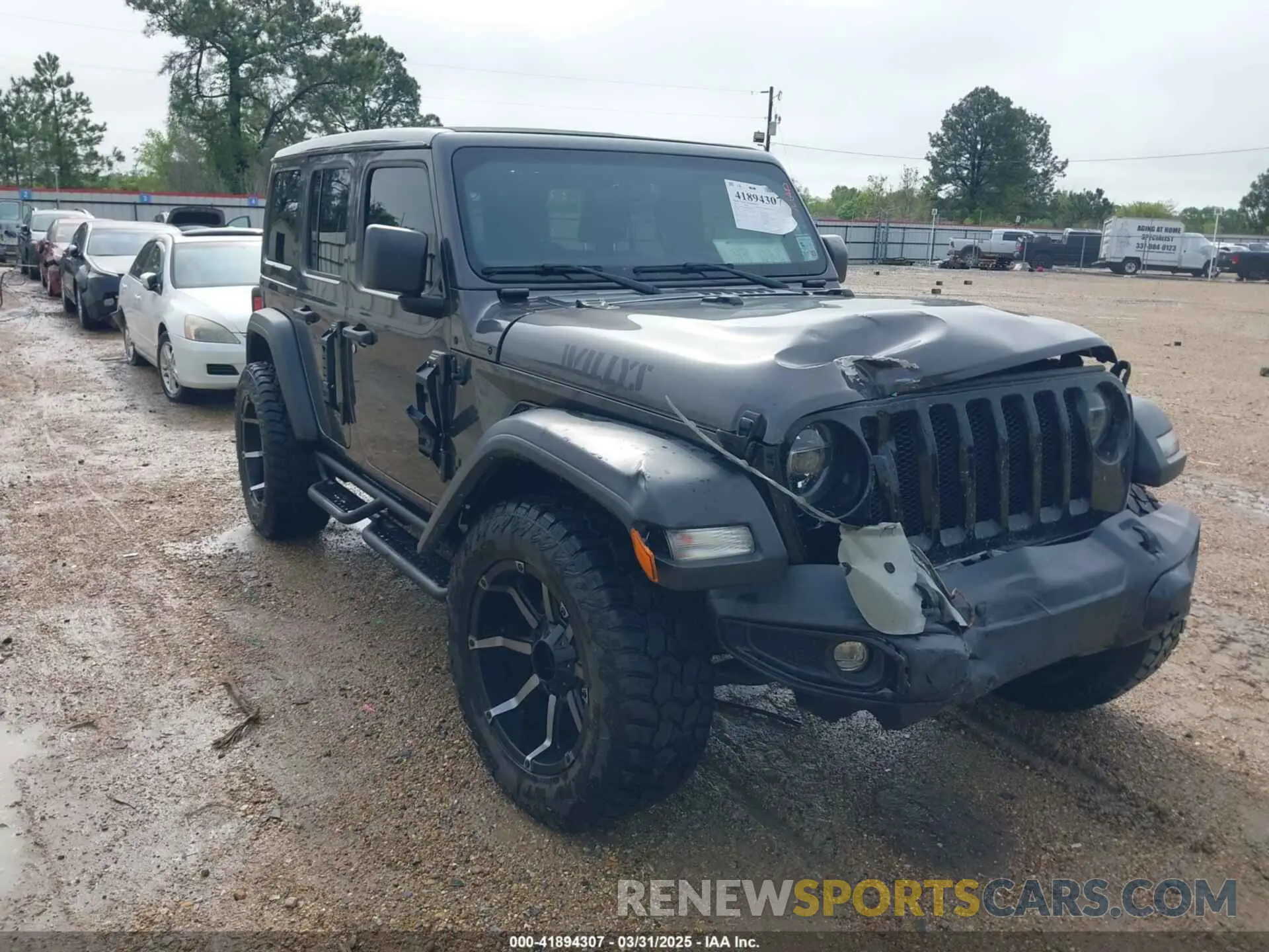 1 Фотография поврежденного автомобиля 1C4HJXDG2MW700461 JEEP WRANGLER UNLIMITED 2021