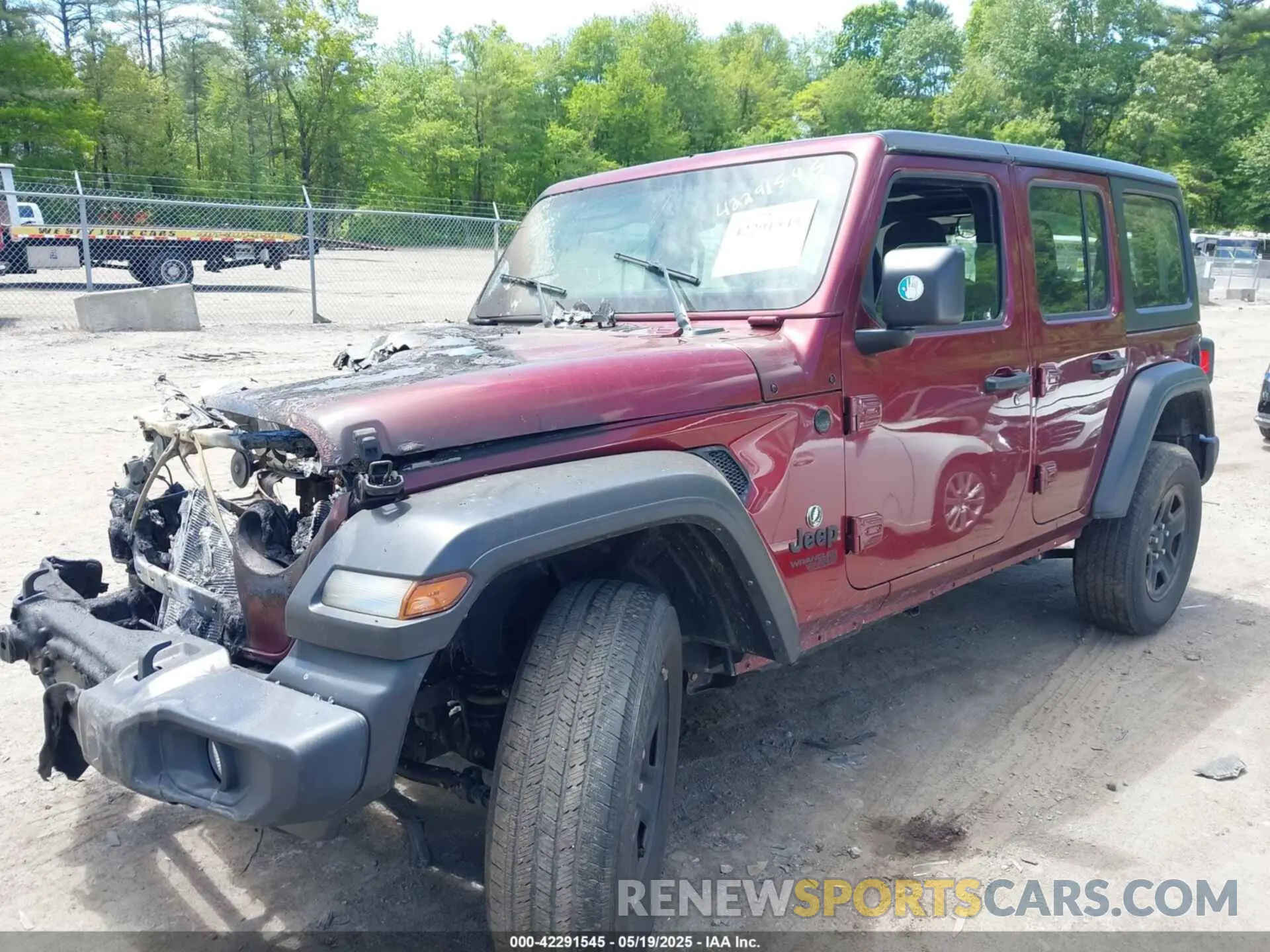 2 Фотография поврежденного автомобиля 1C4HJXDG2MW847850 JEEP WRANGLER UNLIMITED 2021