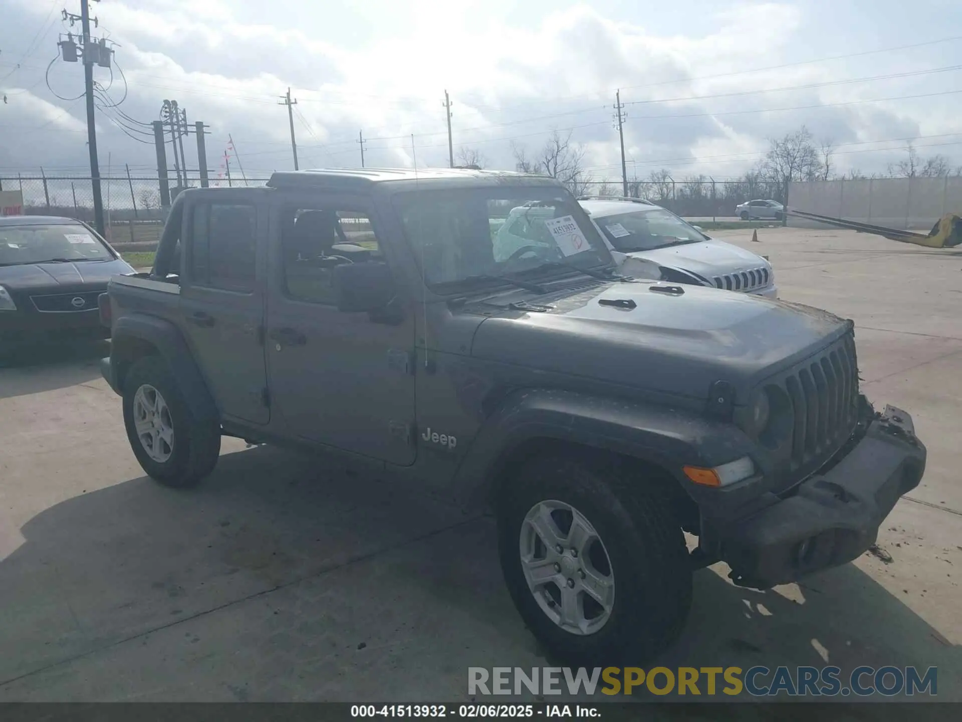 1 Photograph of a damaged car 1C4HJXDG3MW519031 JEEP WRANGLER UNLIMITED 2021