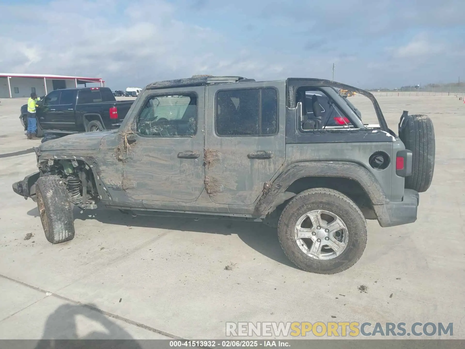 13 Photograph of a damaged car 1C4HJXDG3MW519031 JEEP WRANGLER UNLIMITED 2021