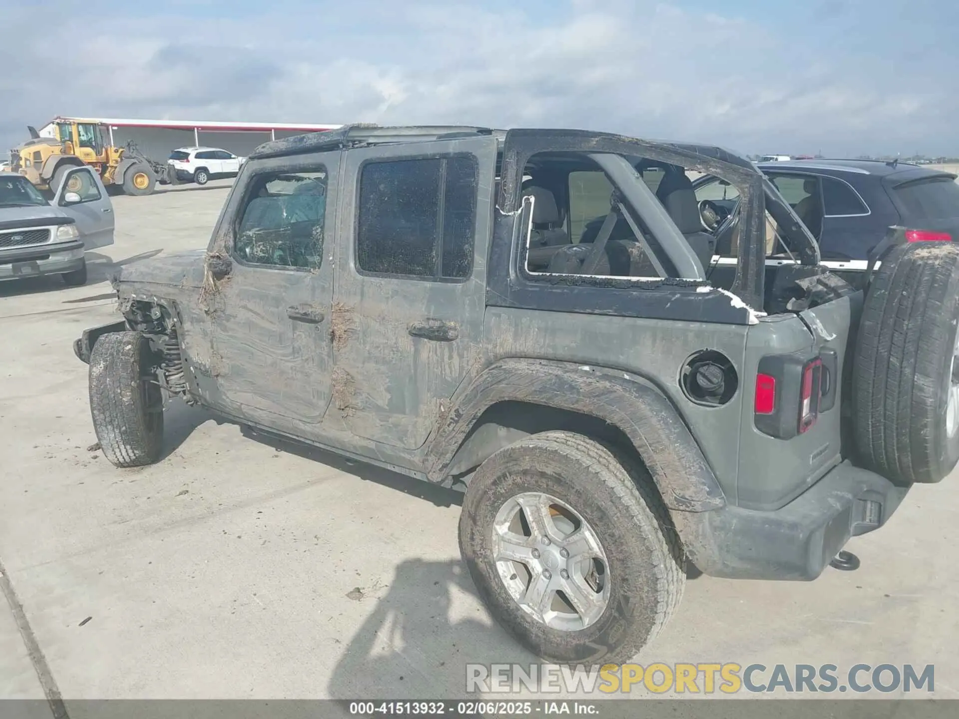 3 Photograph of a damaged car 1C4HJXDG3MW519031 JEEP WRANGLER UNLIMITED 2021