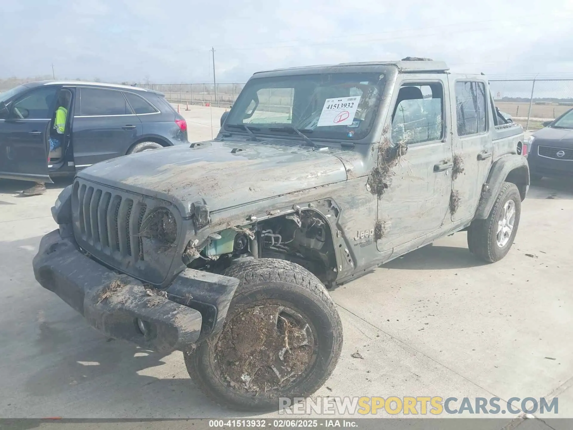 6 Photograph of a damaged car 1C4HJXDG3MW519031 JEEP WRANGLER UNLIMITED 2021