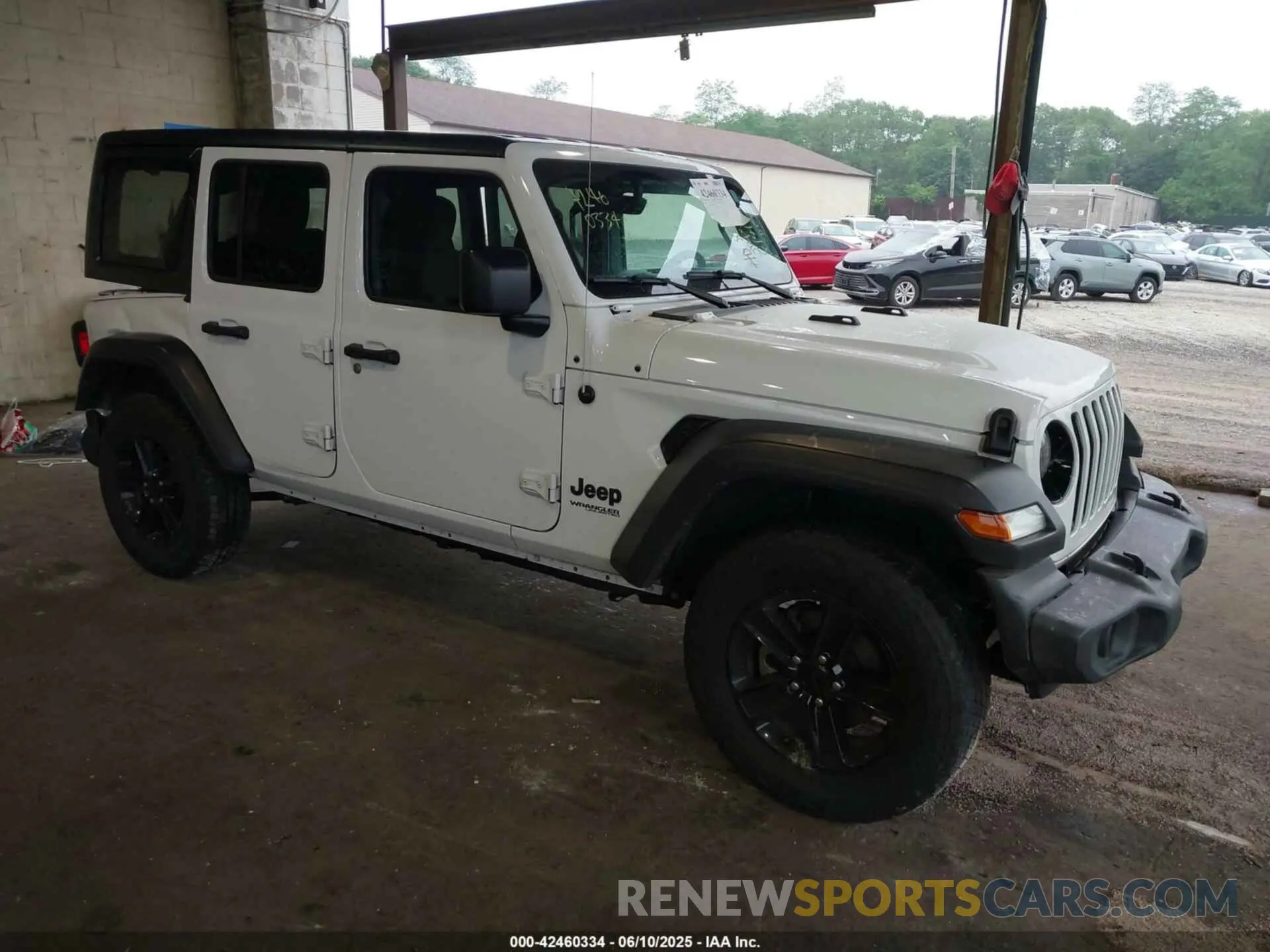 1 Фотография поврежденного автомобиля 1C4HJXDG3MW647592 JEEP WRANGLER UNLIMITED 2021