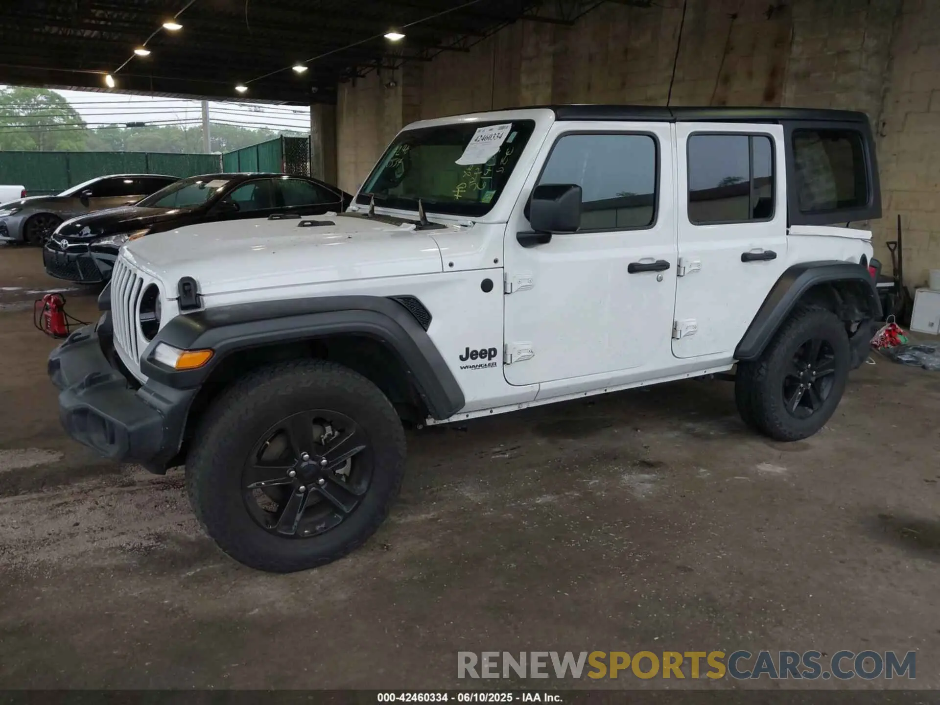 2 Фотография поврежденного автомобиля 1C4HJXDG3MW647592 JEEP WRANGLER UNLIMITED 2021