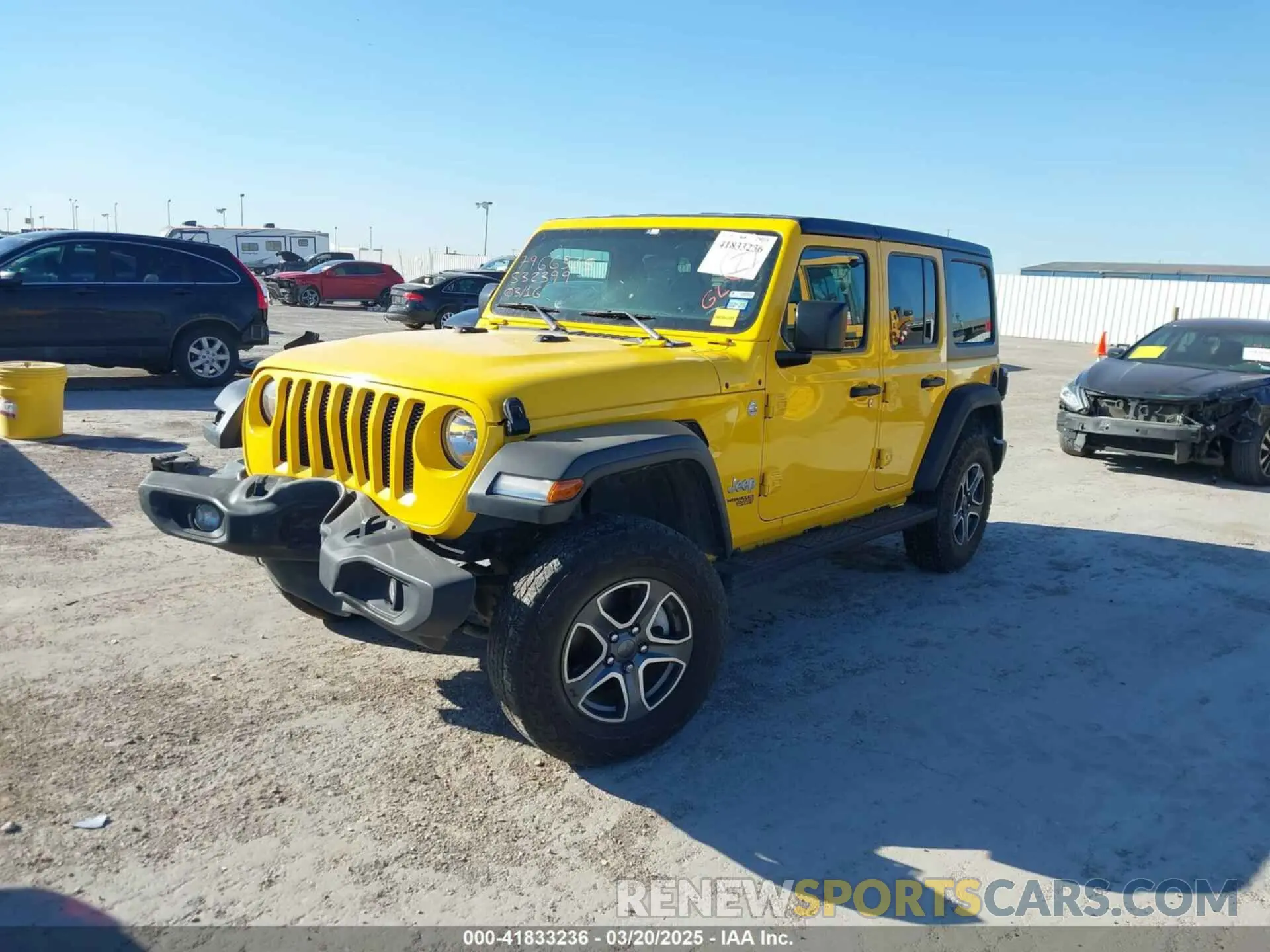 2 Фотография поврежденного автомобиля 1C4HJXDG4MW532399 JEEP WRANGLER UNLIMITED 2021