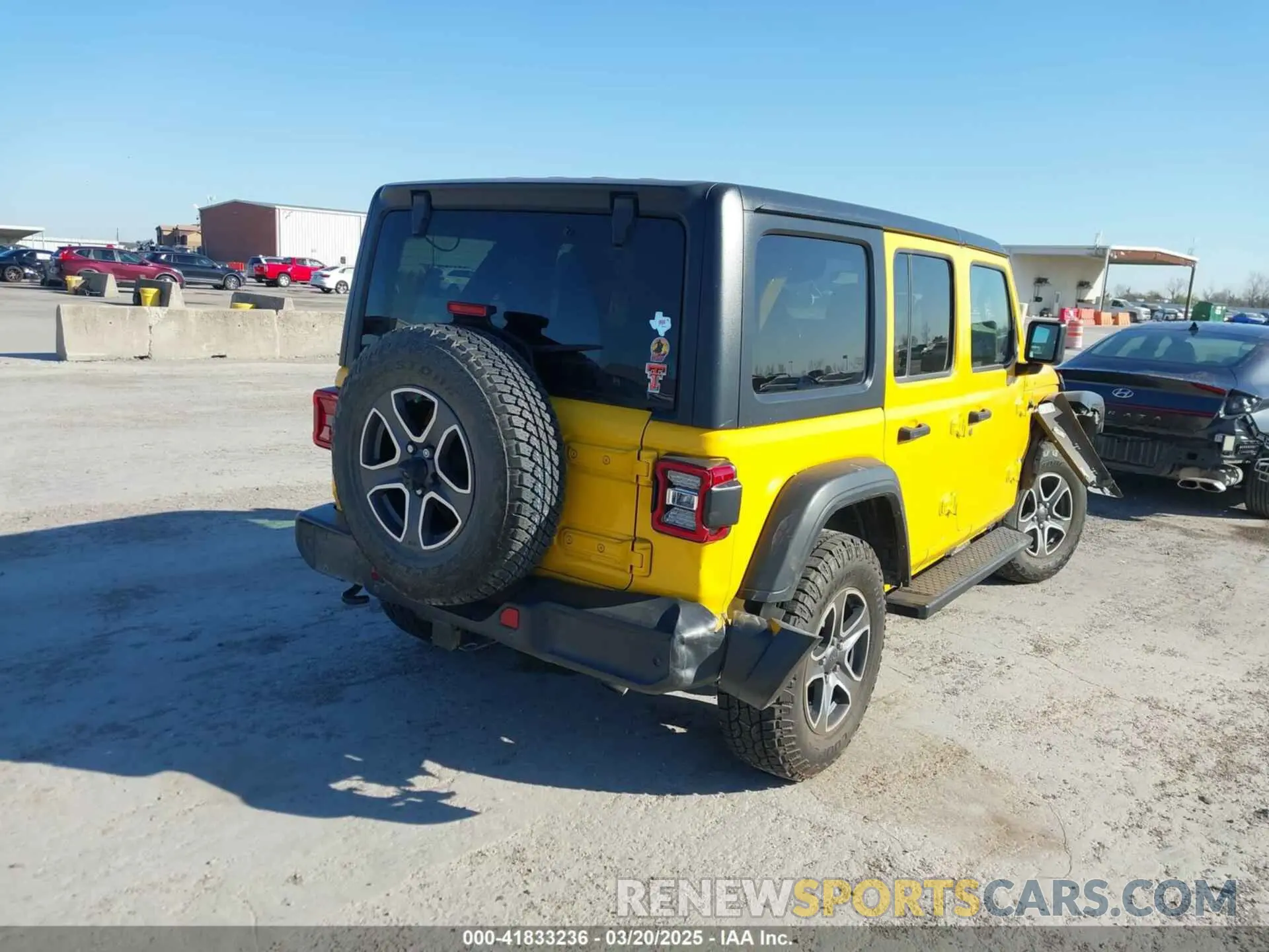4 Фотография поврежденного автомобиля 1C4HJXDG4MW532399 JEEP WRANGLER UNLIMITED 2021
