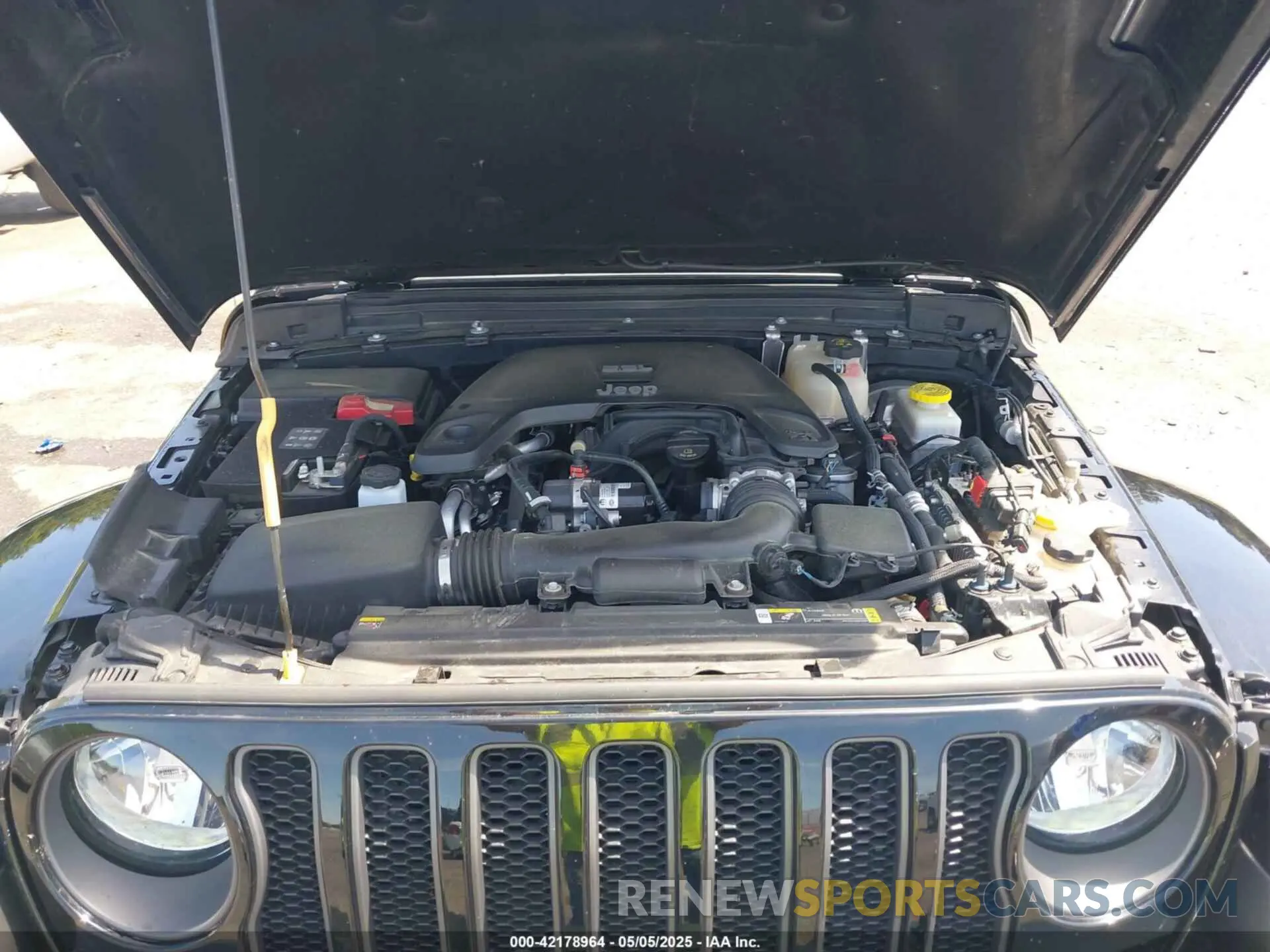 10 Photograph of a damaged car 1C4HJXDG4MW581070 JEEP WRANGLER UNLIMITED 2021
