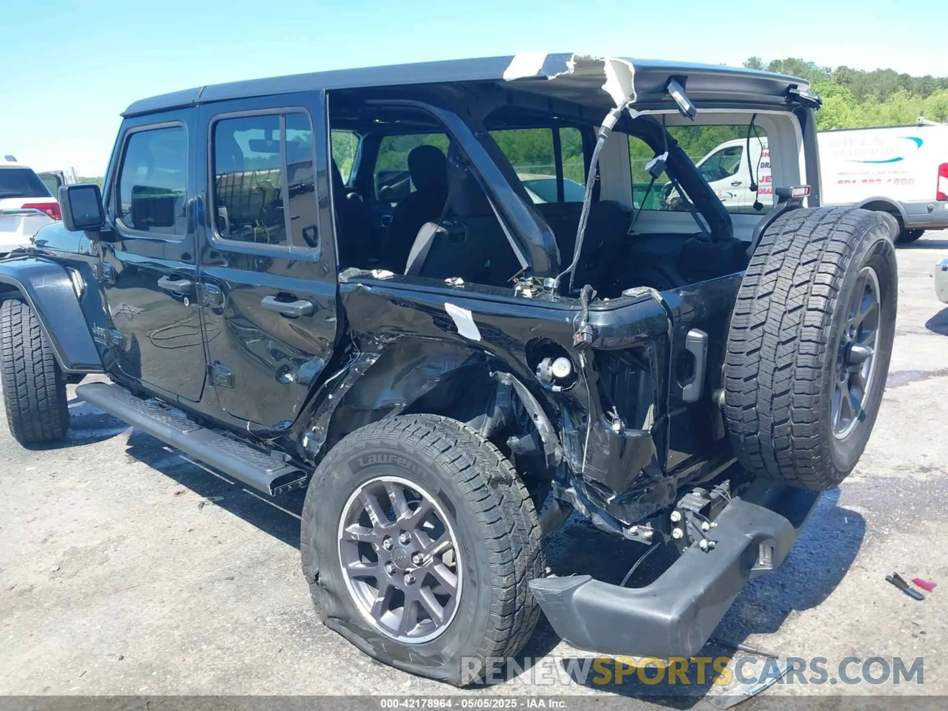 6 Photograph of a damaged car 1C4HJXDG4MW581070 JEEP WRANGLER UNLIMITED 2021