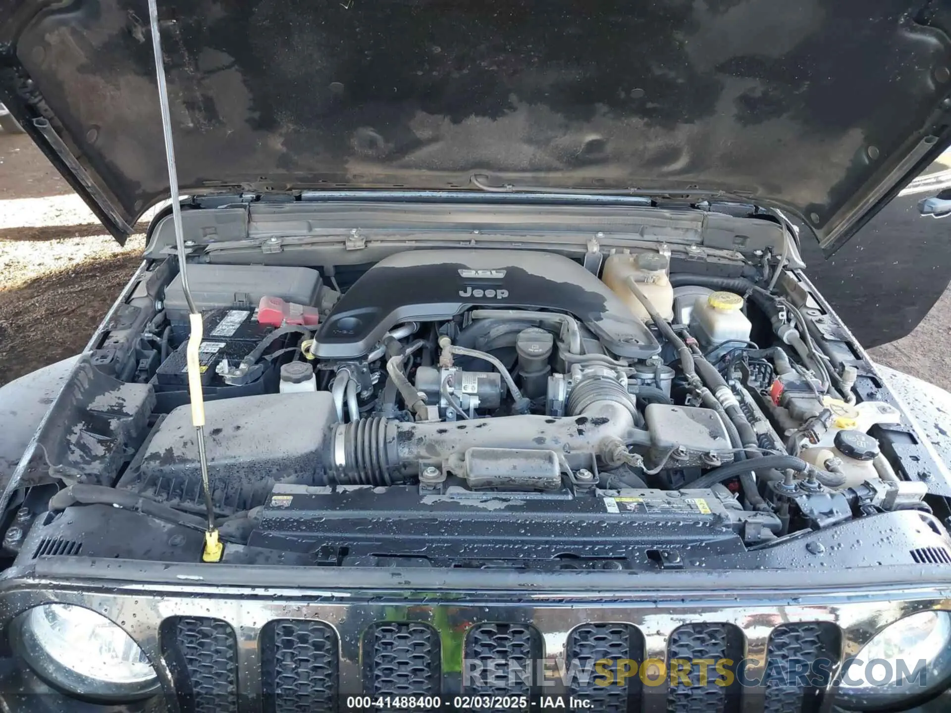 10 Фотография поврежденного автомобиля 1C4HJXDG4MW614164 JEEP WRANGLER UNLIMITED 2021