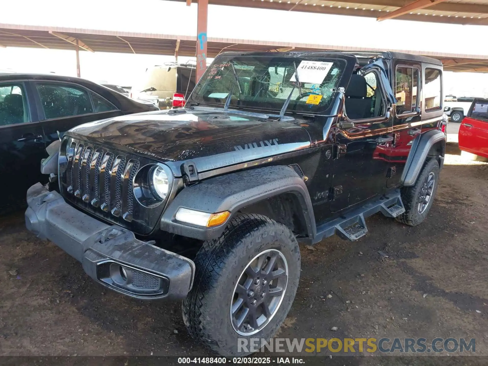 6 Фотография поврежденного автомобиля 1C4HJXDG4MW614164 JEEP WRANGLER UNLIMITED 2021