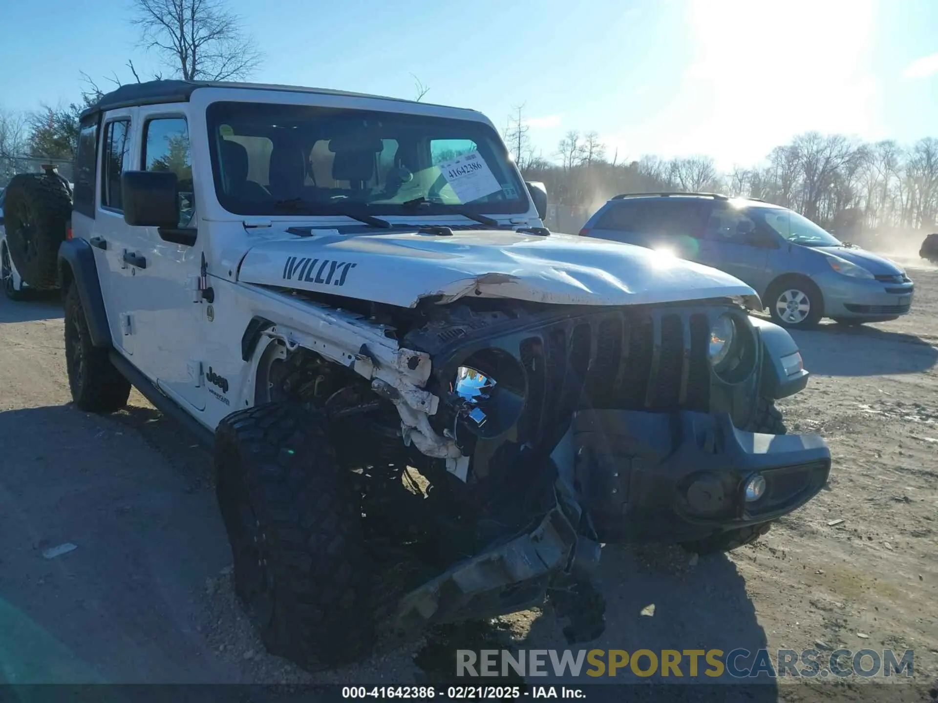 6 Фотография поврежденного автомобиля 1C4HJXDG5MW697149 JEEP WRANGLER UNLIMITED 2021