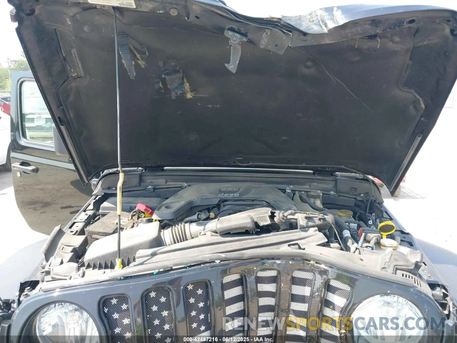 10 Photograph of a damaged car 1C4HJXDG5MW808329 JEEP WRANGLER UNLIMITED 2021