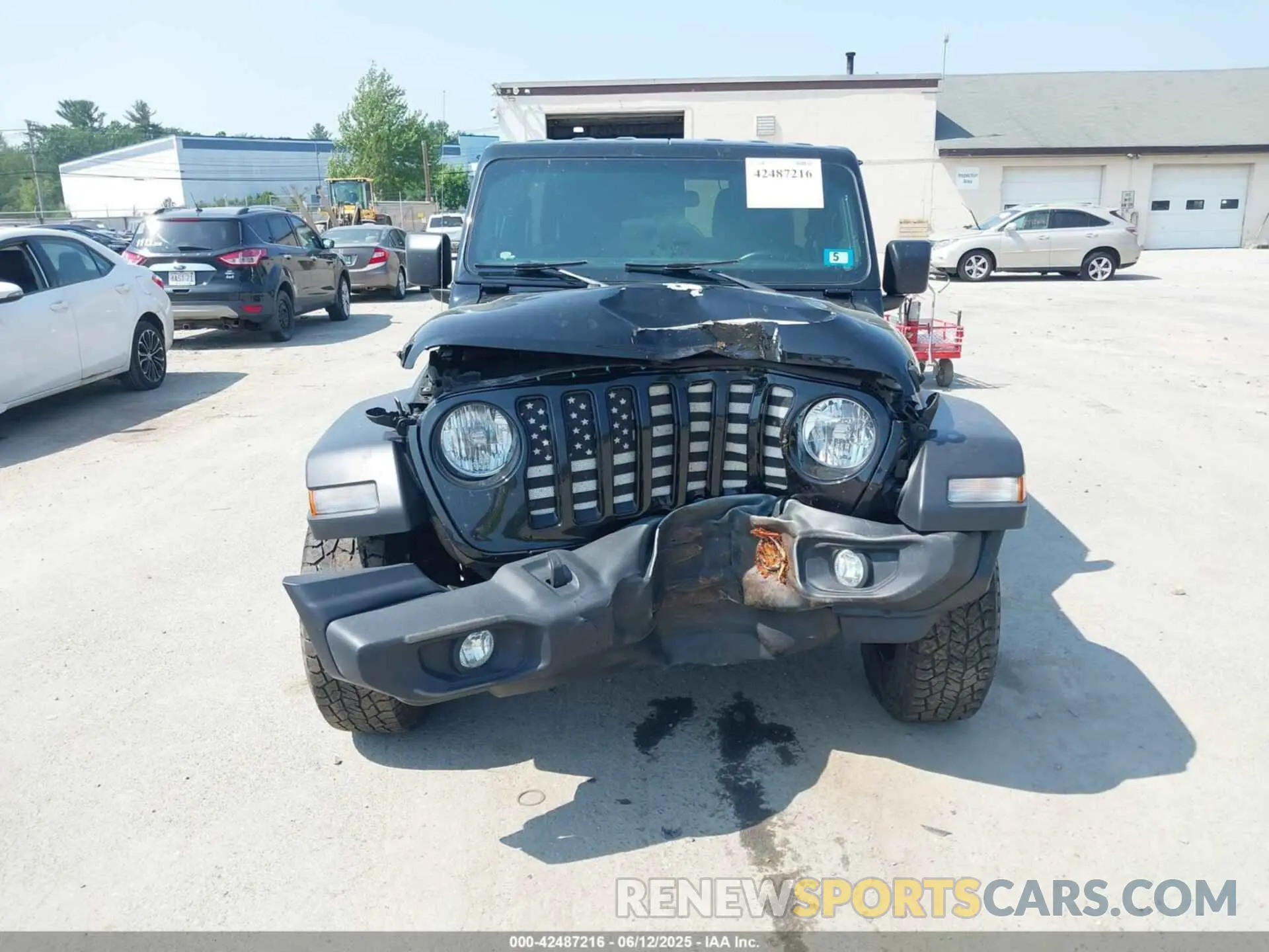 12 Photograph of a damaged car 1C4HJXDG5MW808329 JEEP WRANGLER UNLIMITED 2021