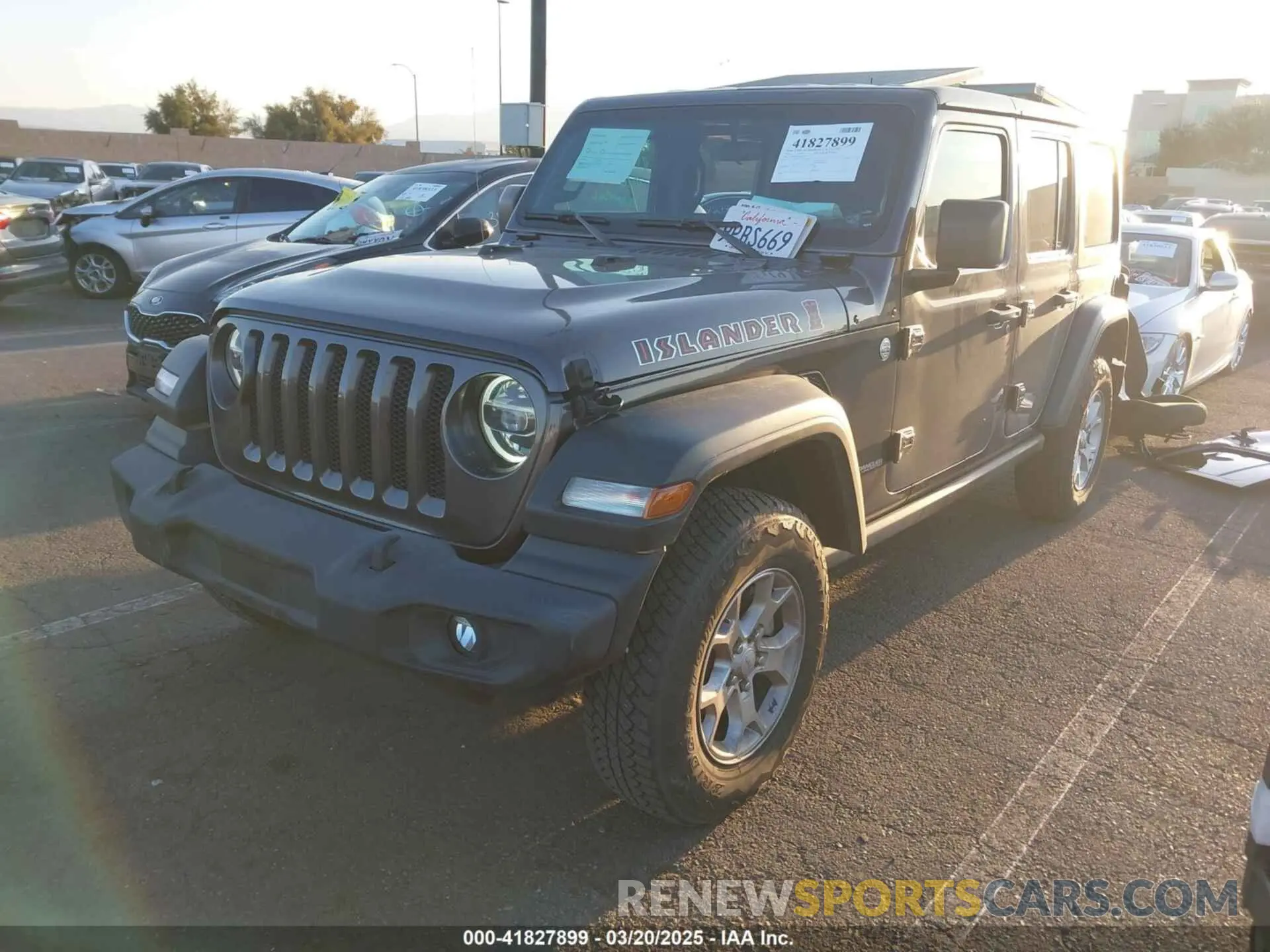 2 Фотография поврежденного автомобиля 1C4HJXDG7MW583315 JEEP WRANGLER UNLIMITED 2021