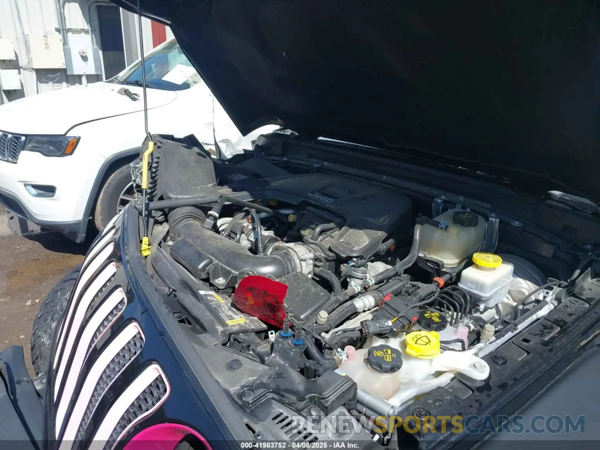 10 Фотография поврежденного автомобиля 1C4HJXDG7MW714968 JEEP WRANGLER UNLIMITED 2021