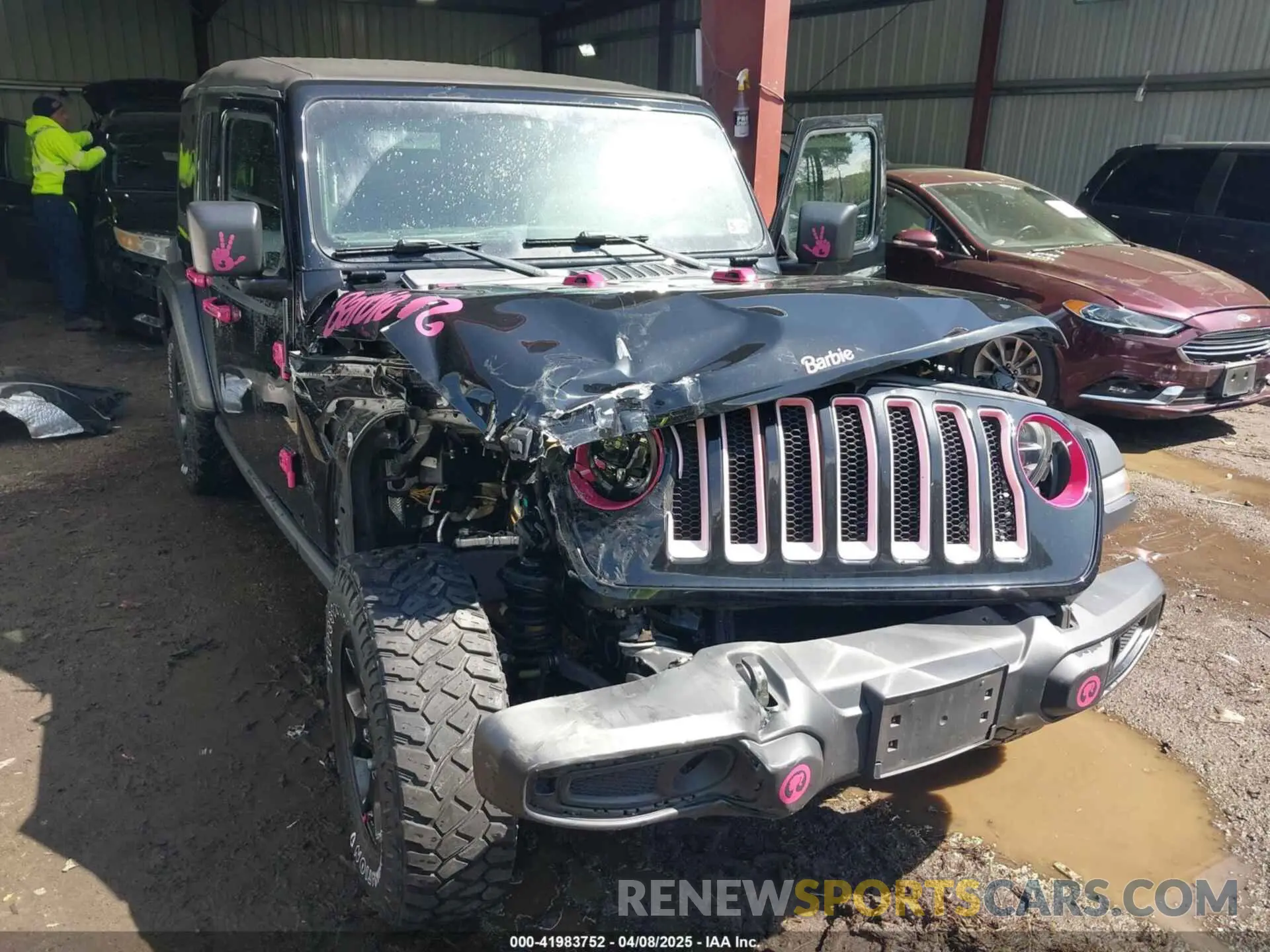 6 Фотография поврежденного автомобиля 1C4HJXDG7MW714968 JEEP WRANGLER UNLIMITED 2021