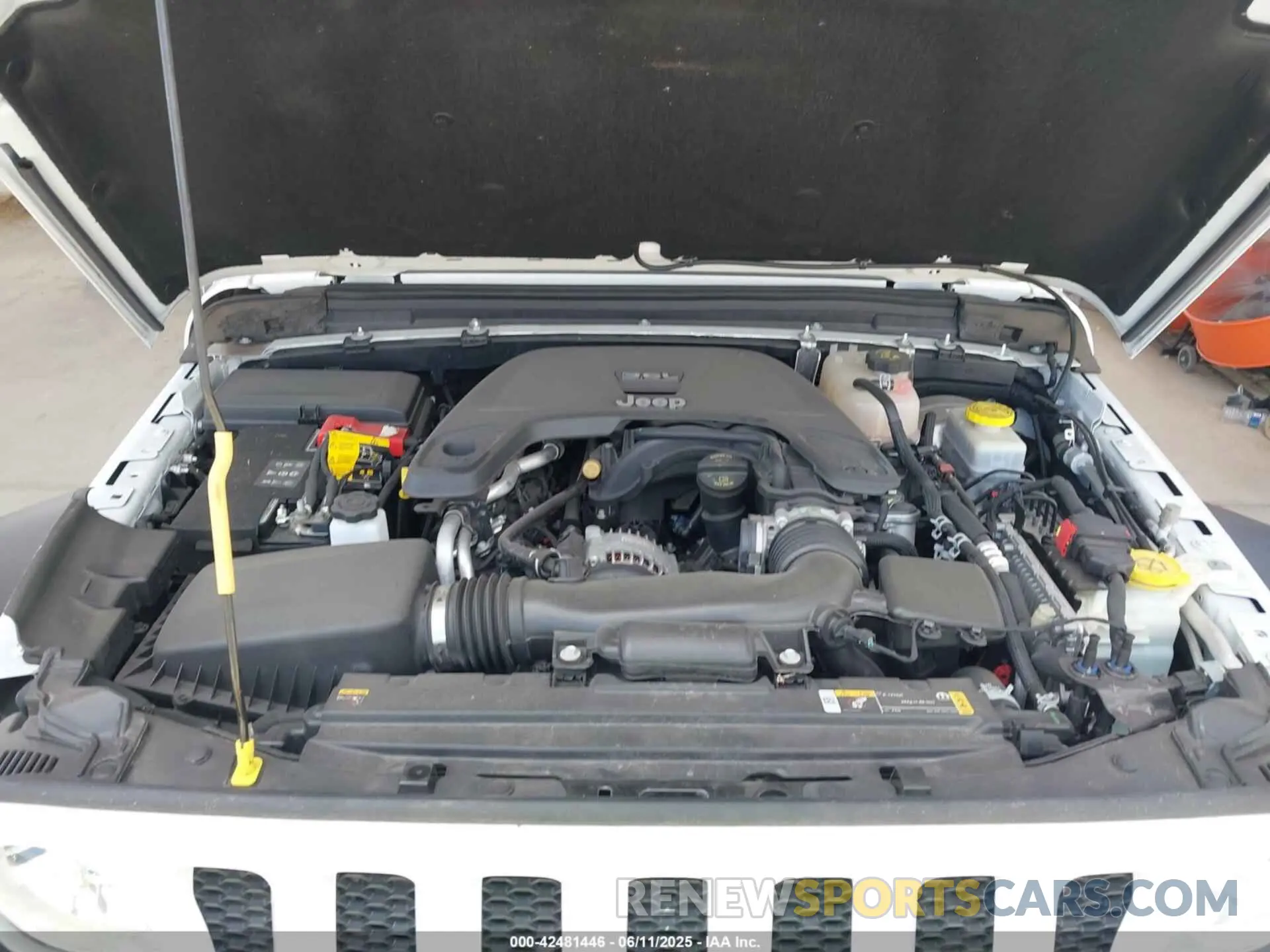 10 Photograph of a damaged car 1C4HJXDG7MW805657 JEEP WRANGLER UNLIMITED 2021