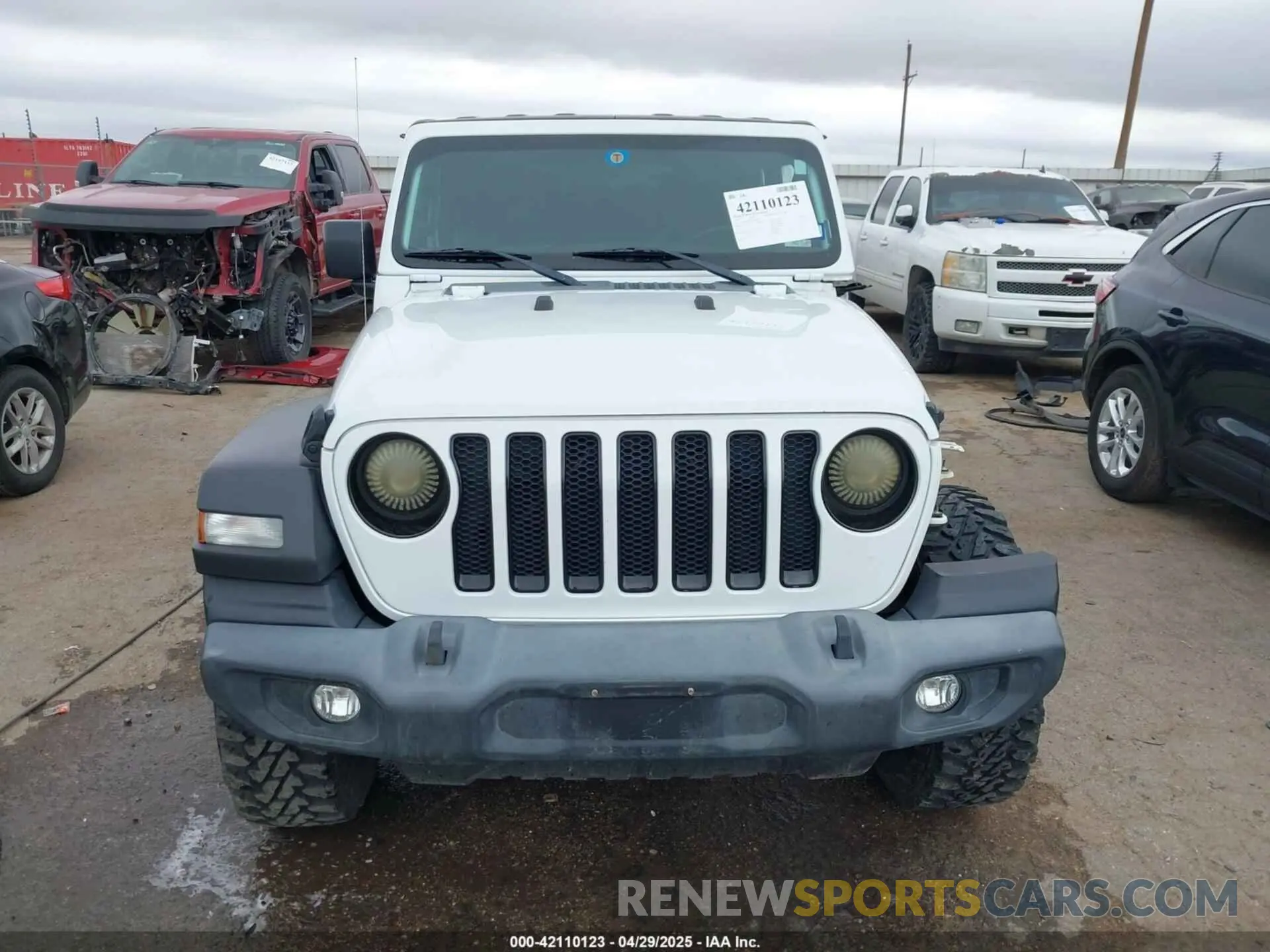 13 Фотография поврежденного автомобиля 1C4HJXDG8MW509322 JEEP WRANGLER UNLIMITED 2021