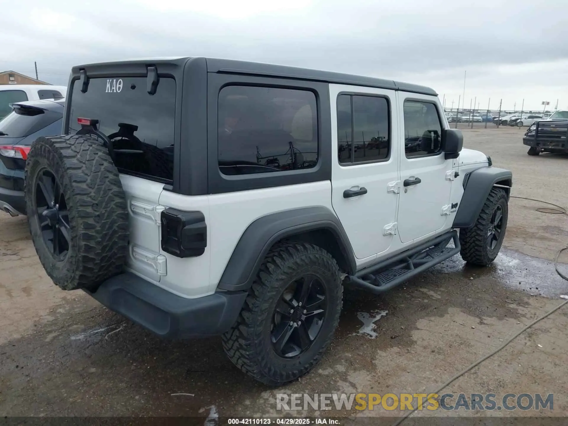 4 Фотография поврежденного автомобиля 1C4HJXDG8MW509322 JEEP WRANGLER UNLIMITED 2021