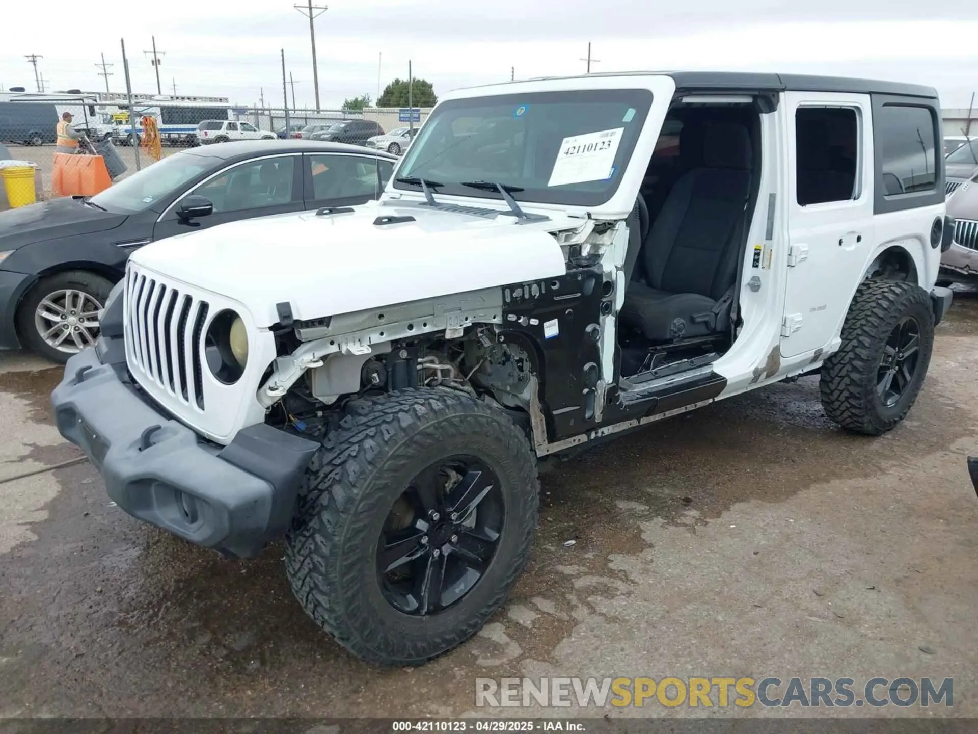 6 Фотография поврежденного автомобиля 1C4HJXDG8MW509322 JEEP WRANGLER UNLIMITED 2021