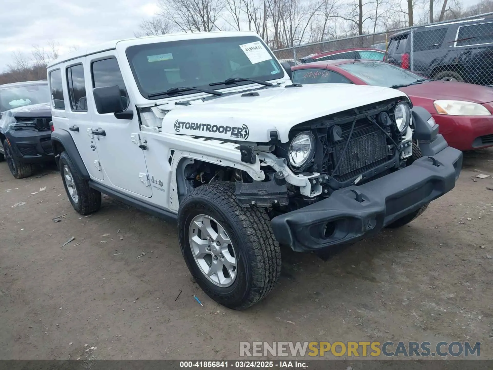 1 Фотография поврежденного автомобиля 1C4HJXDG8MW596171 JEEP WRANGLER UNLIMITED 2021