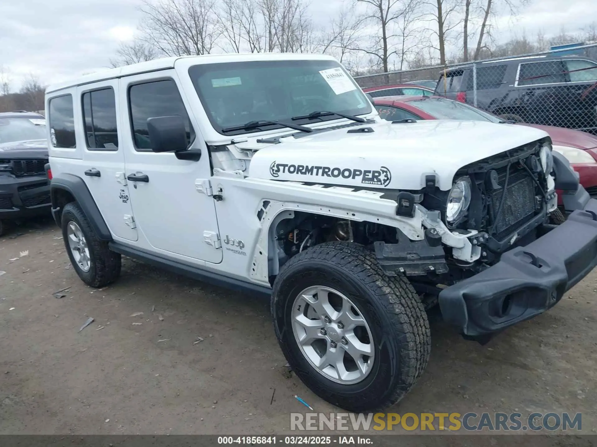14 Фотография поврежденного автомобиля 1C4HJXDG8MW596171 JEEP WRANGLER UNLIMITED 2021
