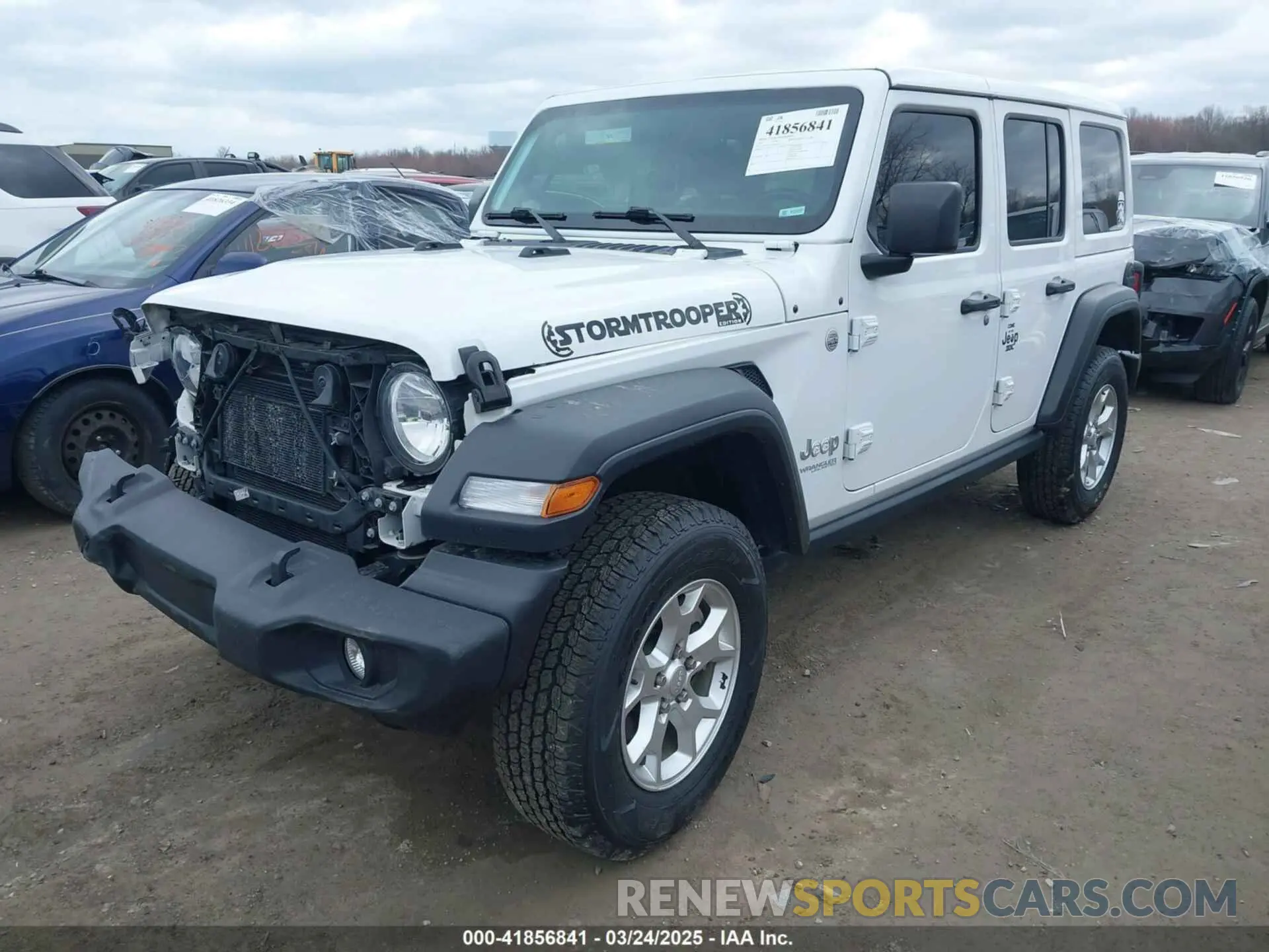 2 Фотография поврежденного автомобиля 1C4HJXDG8MW596171 JEEP WRANGLER UNLIMITED 2021