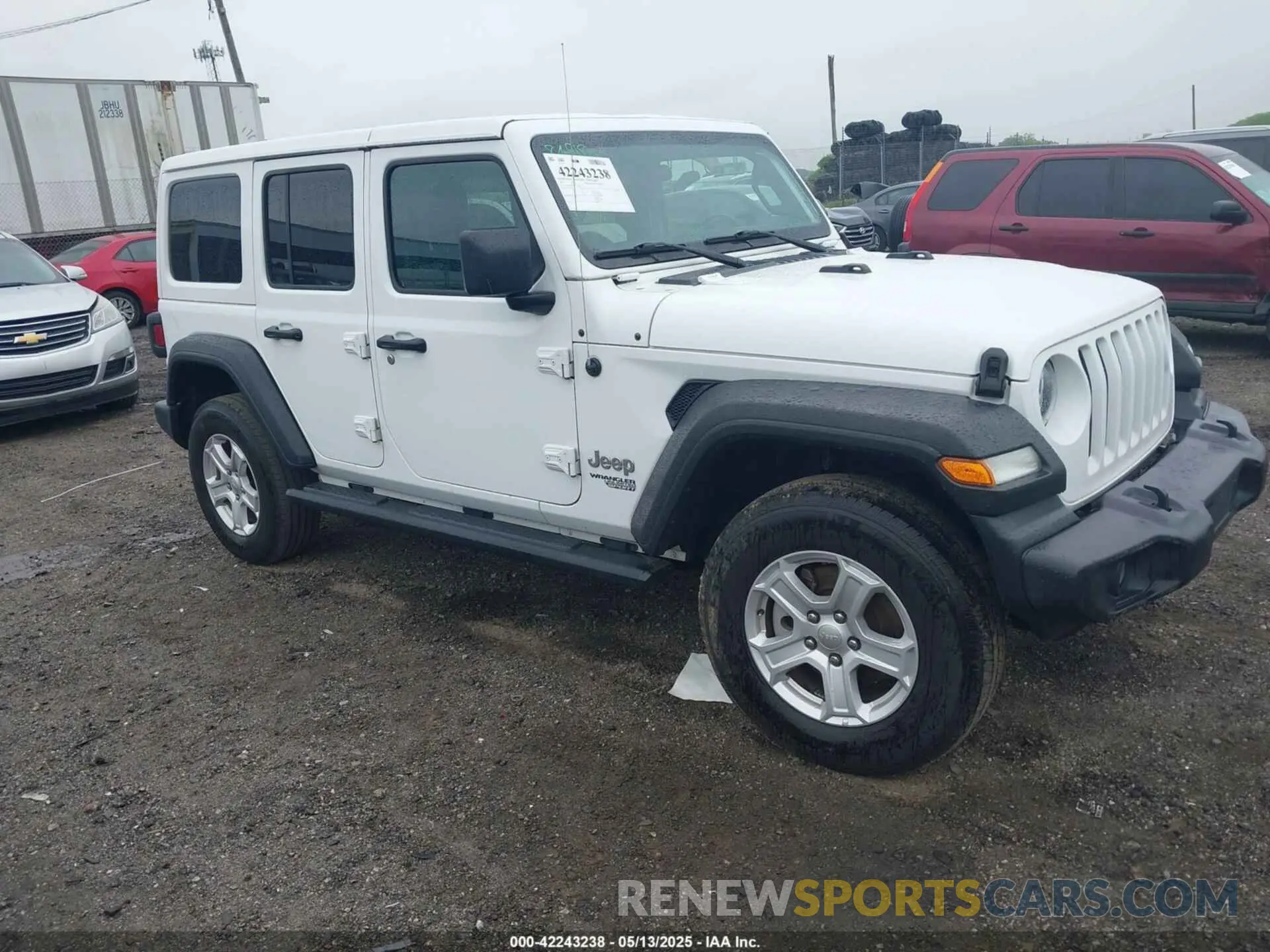 1 Фотография поврежденного автомобиля 1C4HJXDG9MW582361 JEEP WRANGLER UNLIMITED 2021
