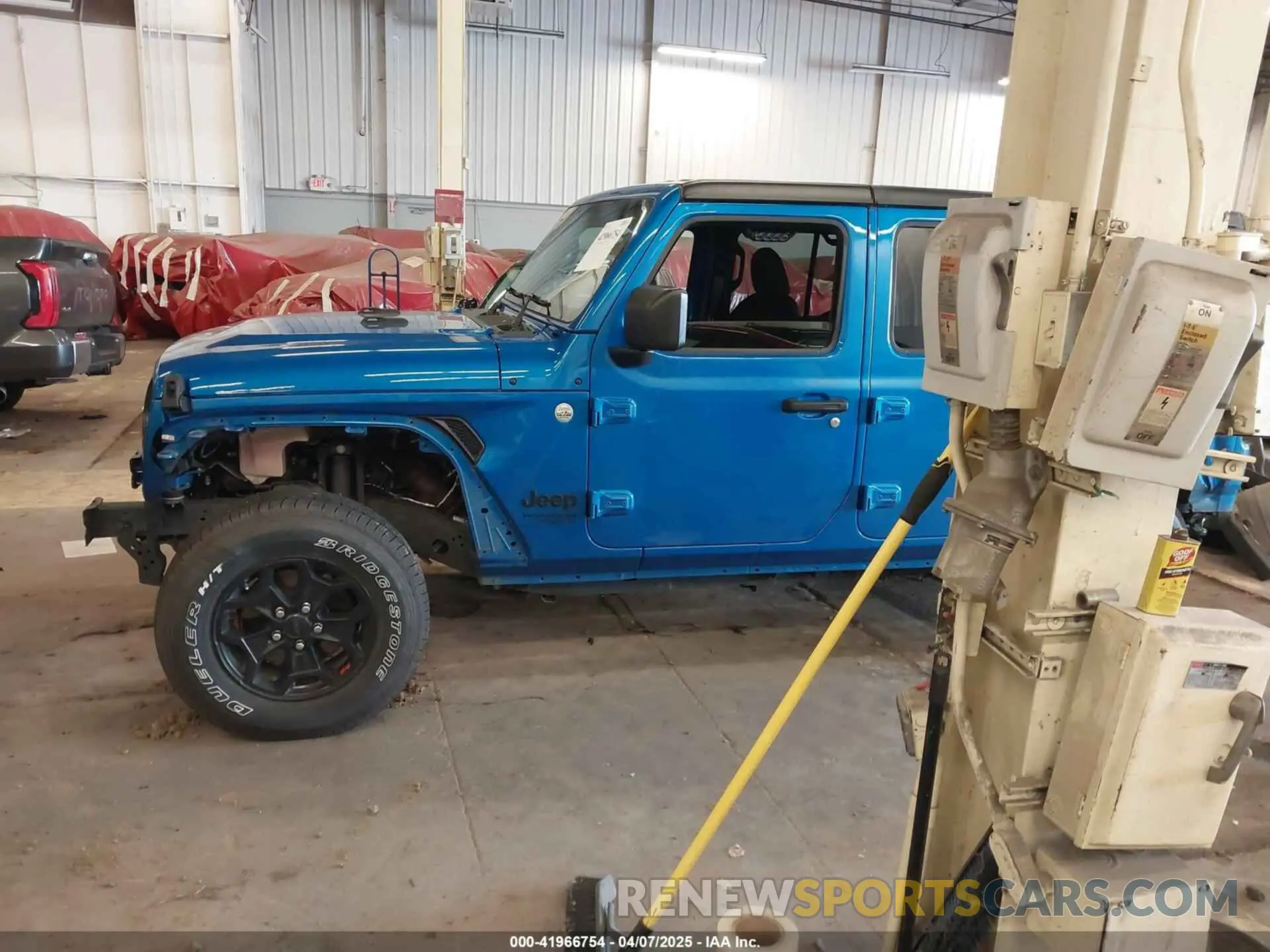 15 Photograph of a damaged car 1C4HJXDG9MW797013 JEEP WRANGLER UNLIMITED 2021