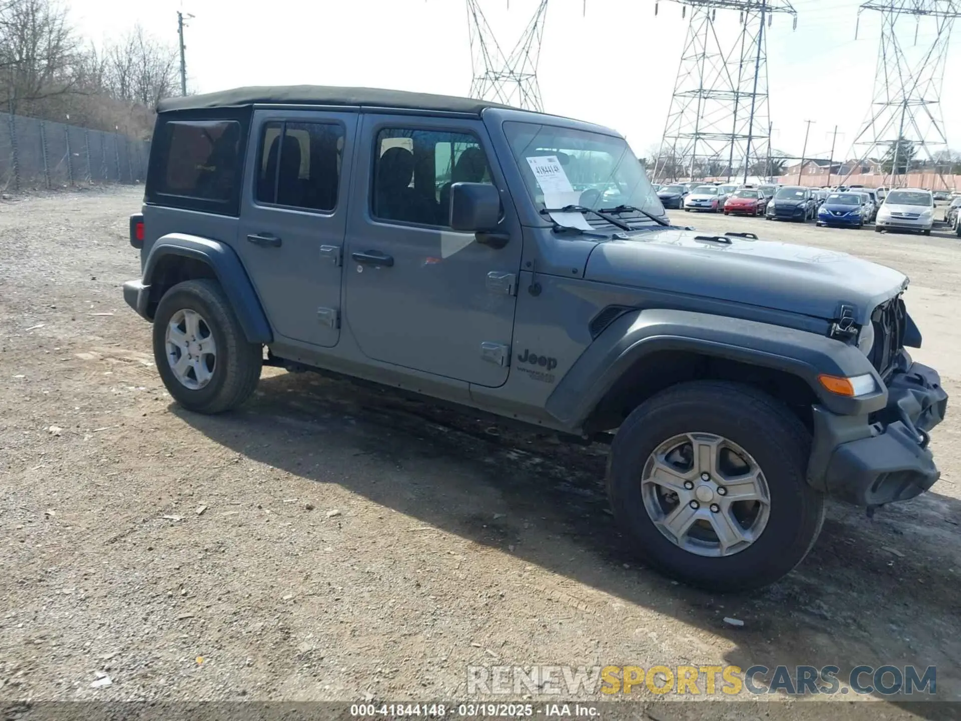 1 Фотография поврежденного автомобиля 1C4HJXDG9MW836411 JEEP WRANGLER UNLIMITED 2021