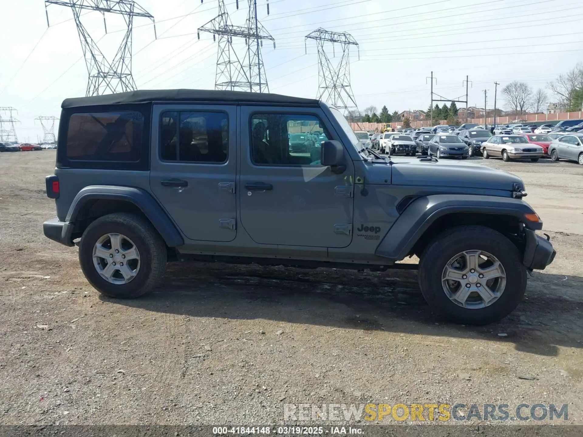 14 Фотография поврежденного автомобиля 1C4HJXDG9MW836411 JEEP WRANGLER UNLIMITED 2021