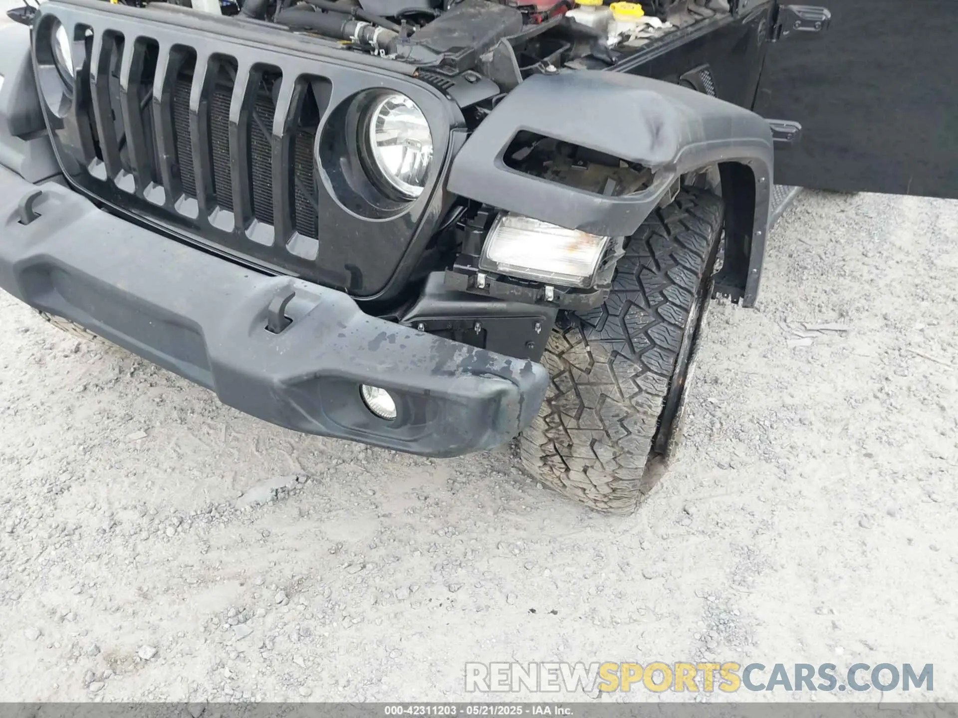6 Photograph of a damaged car 1C4HJXDM5MW859724 JEEP WRANGLER UNLIMITED 2021