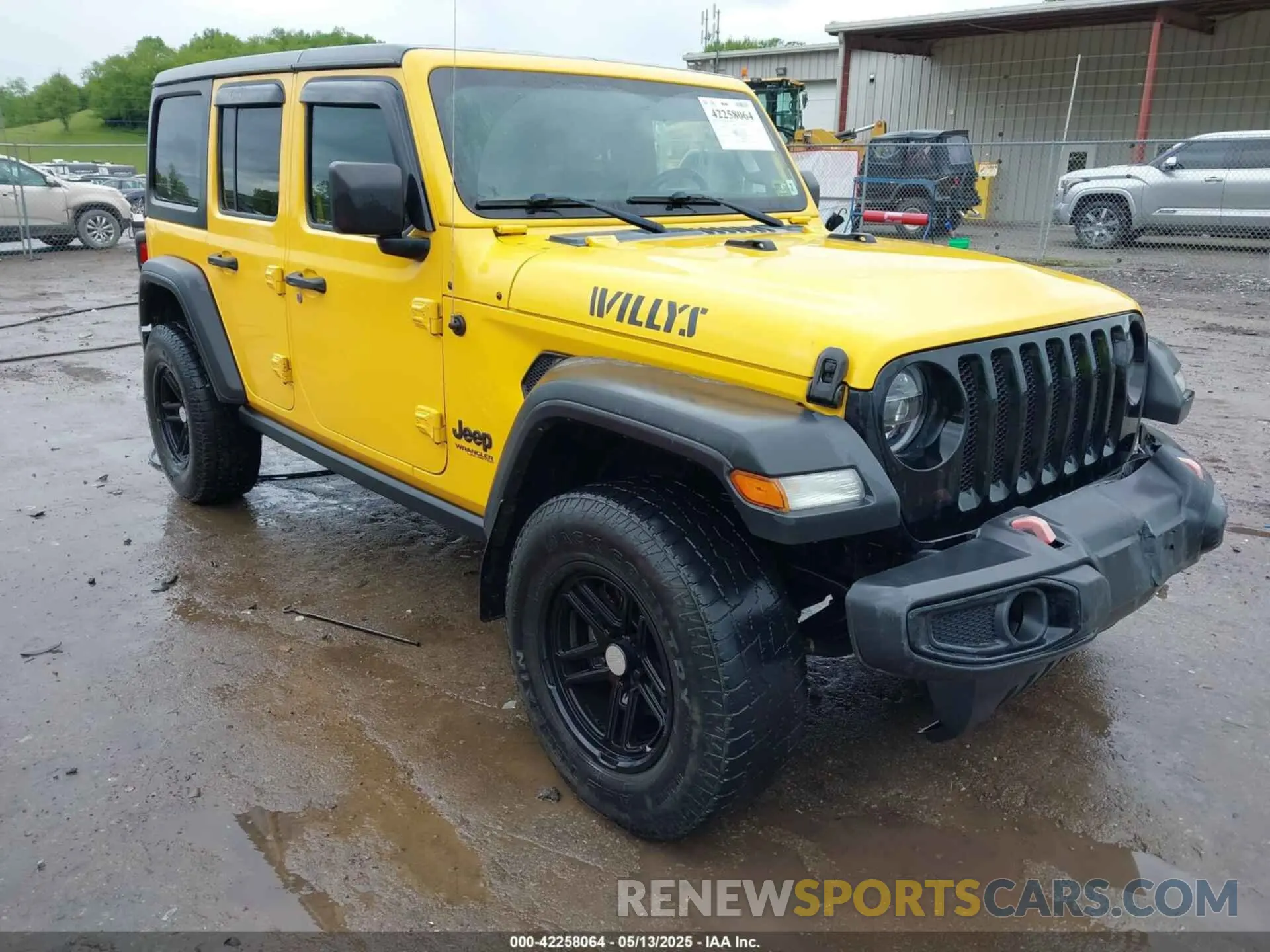 1 Фотография поврежденного автомобиля 1C4HJXDMXMW707745 JEEP WRANGLER UNLIMITED 2021