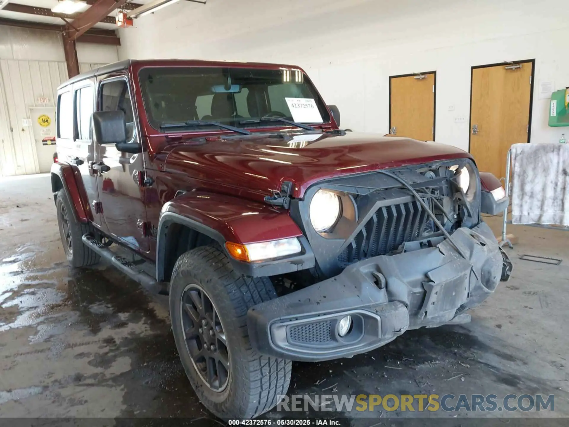 1 Фотография поврежденного автомобиля 1C4HJXDN0MW577869 JEEP WRANGLER UNLIMITED 2021