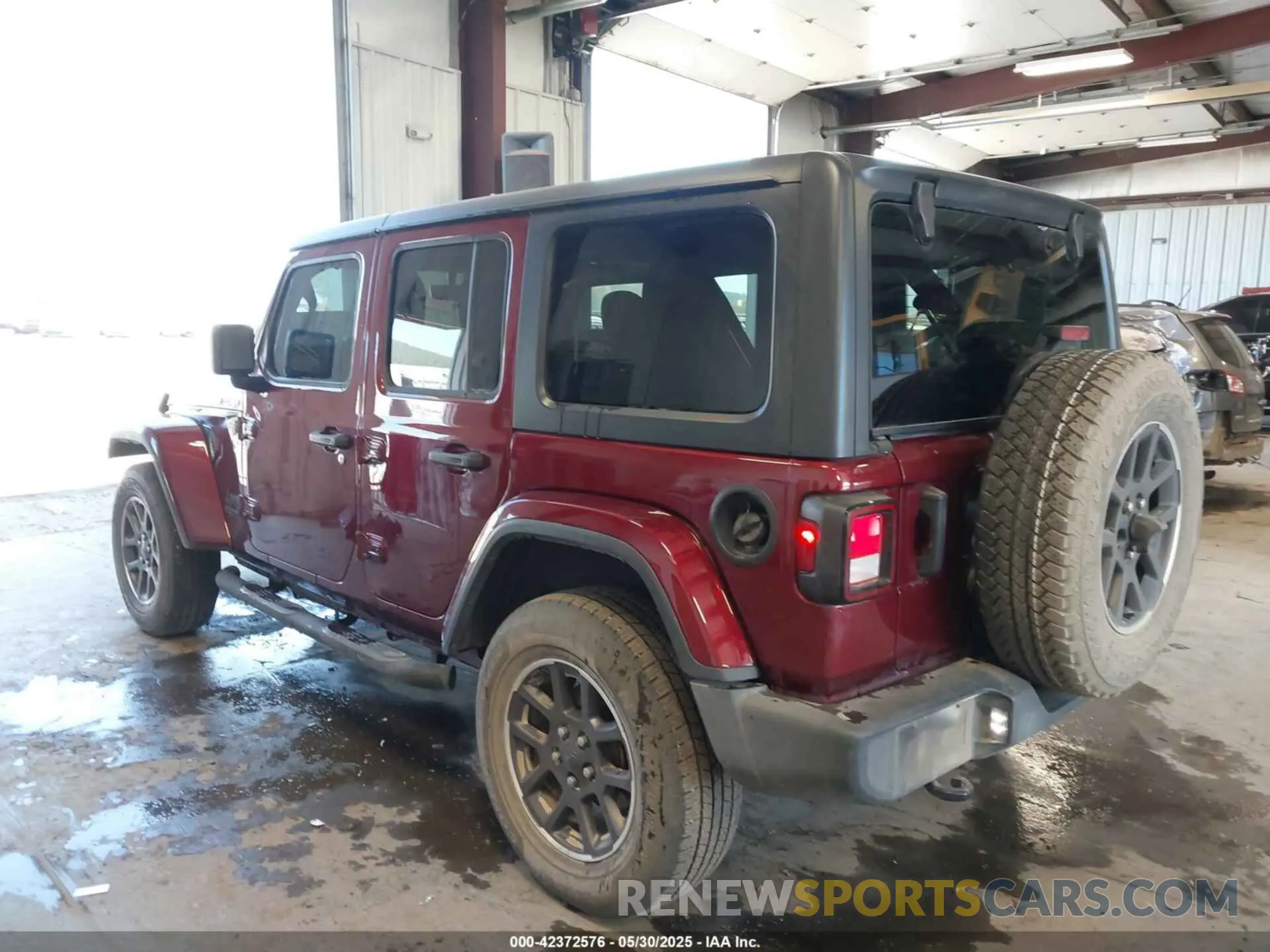 3 Фотография поврежденного автомобиля 1C4HJXDN0MW577869 JEEP WRANGLER UNLIMITED 2021