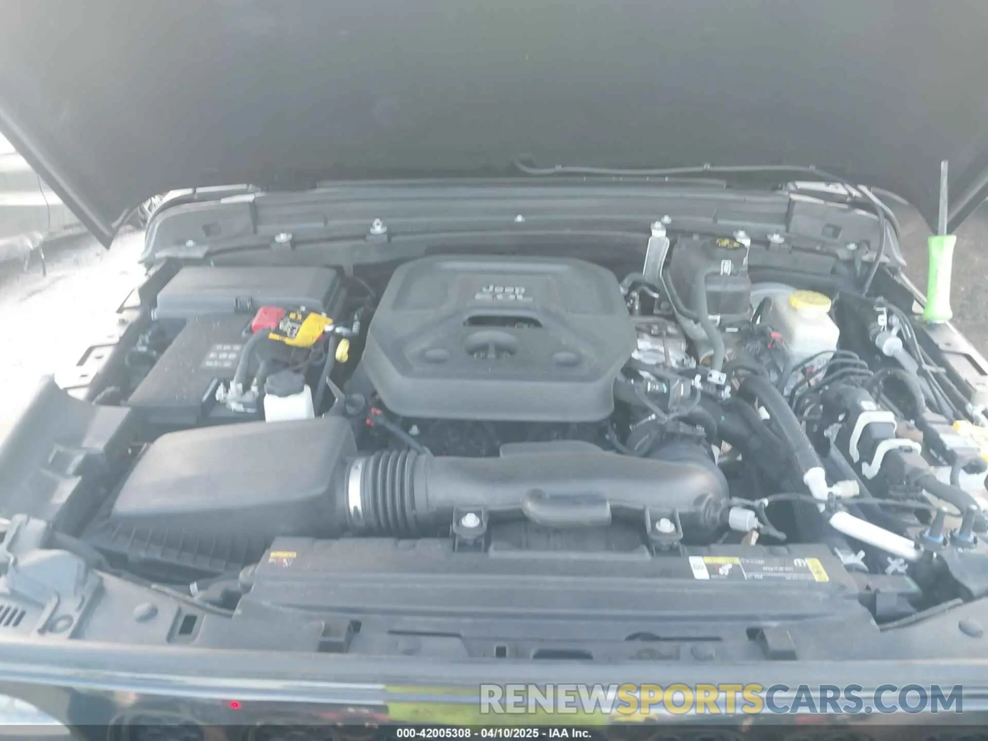 10 Photograph of a damaged car 1C4HJXDN0MW636466 JEEP WRANGLER UNLIMITED 2021