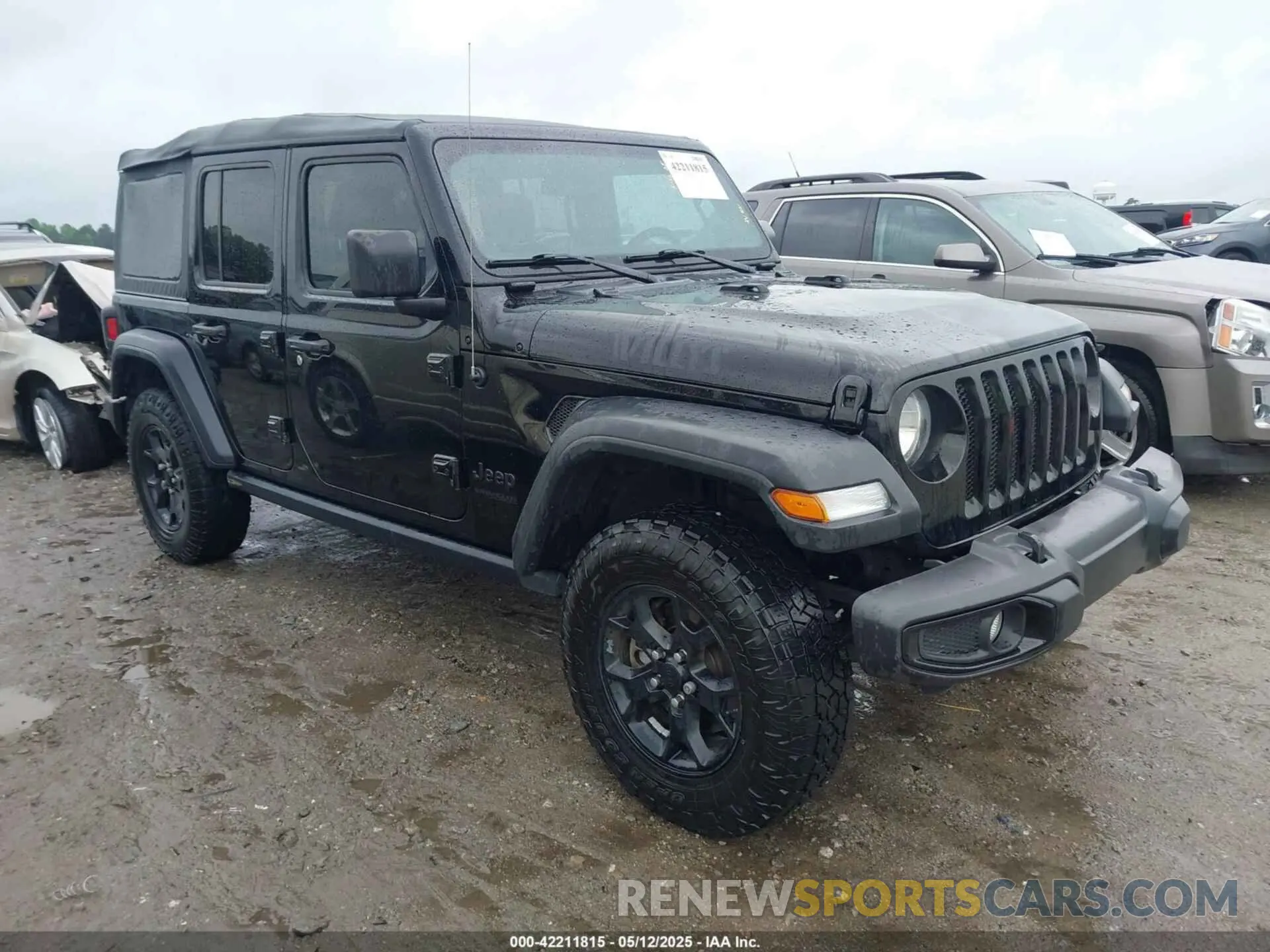 1 Фотография поврежденного автомобиля 1C4HJXDN0MW678801 JEEP WRANGLER UNLIMITED 2021