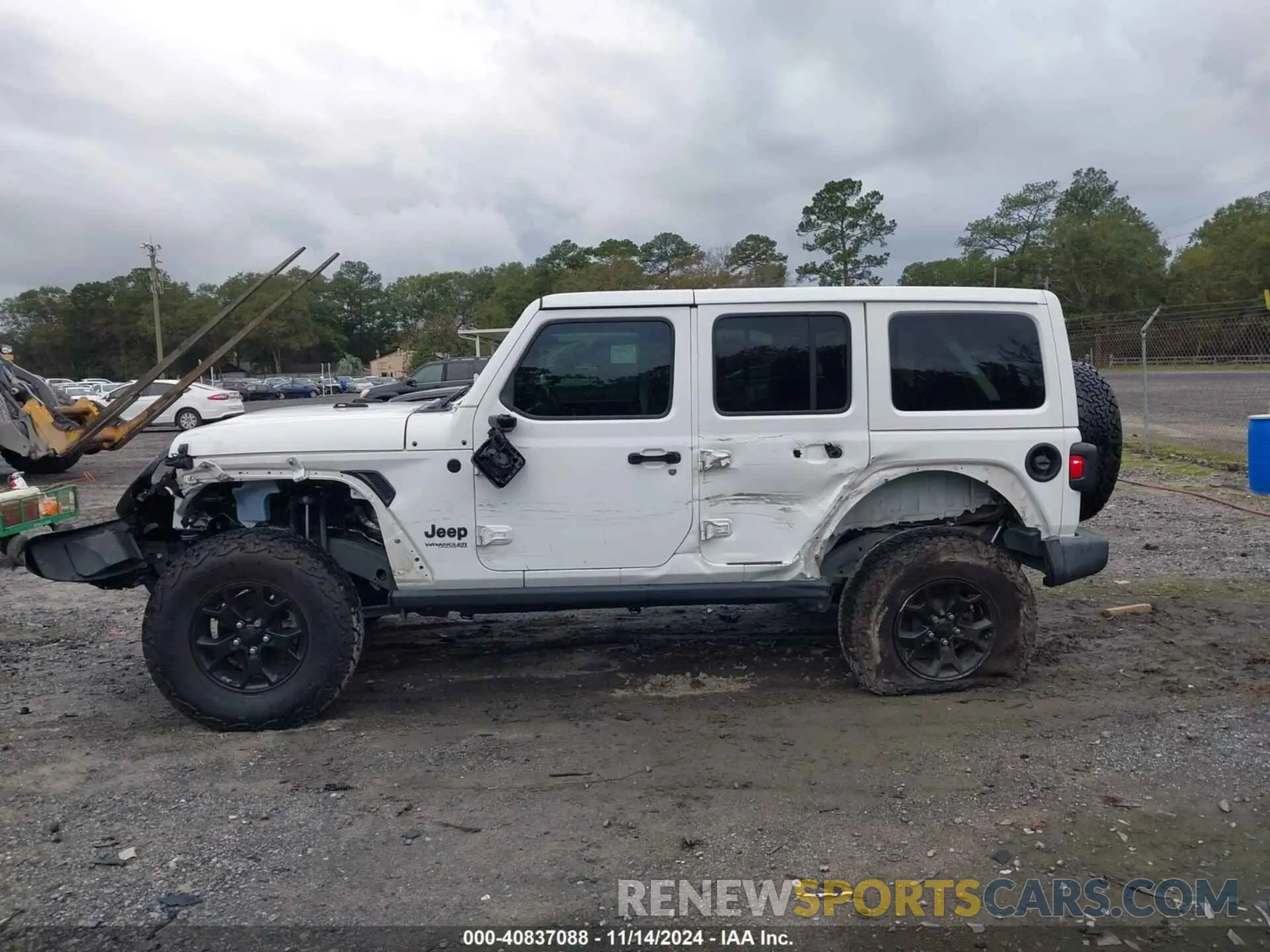 14 Photograph of a damaged car 1C4HJXDN0MW685716 JEEP WRANGLER UNLIMITED 2021