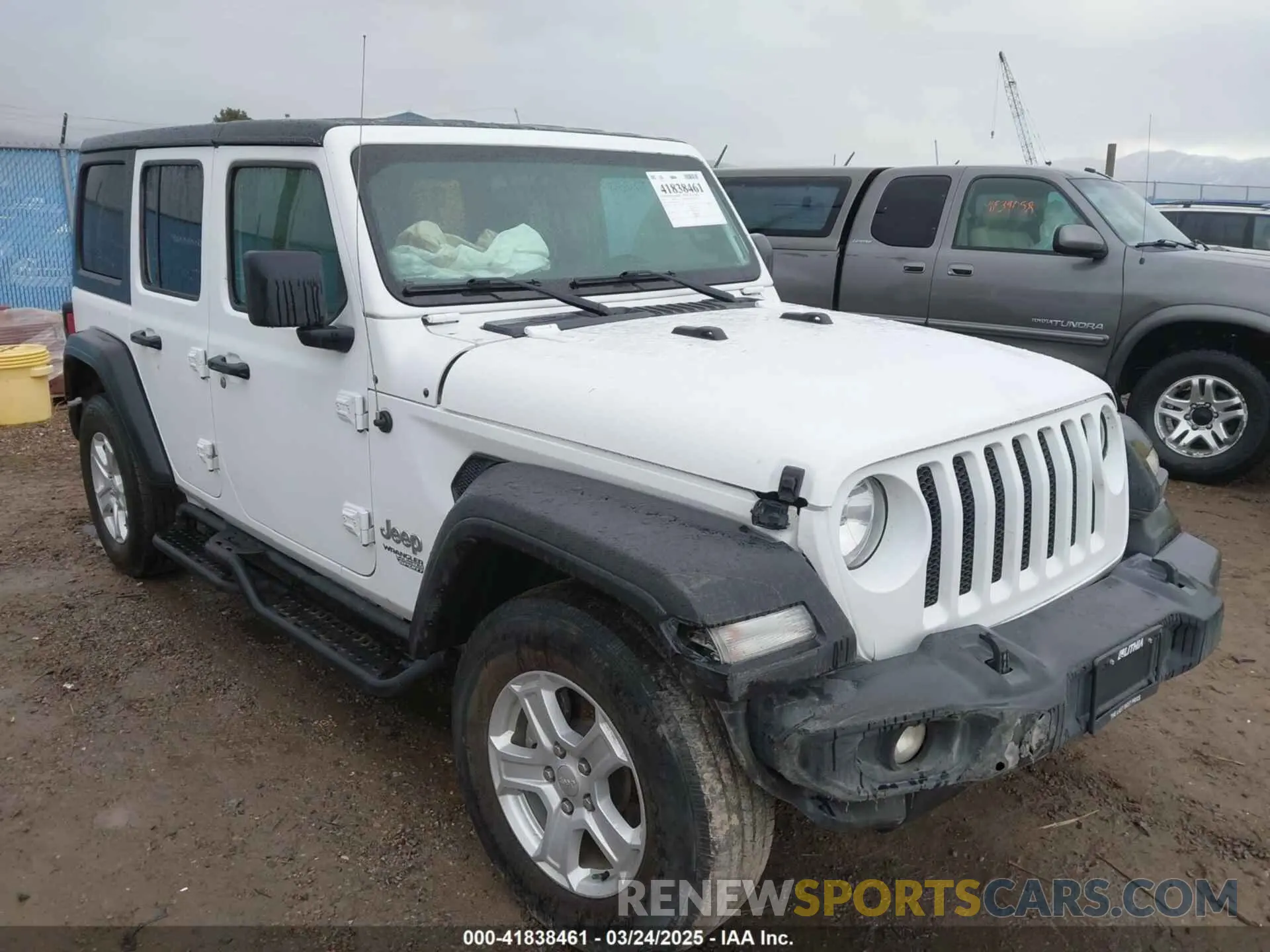 1 Фотография поврежденного автомобиля 1C4HJXDN1MW592610 JEEP WRANGLER UNLIMITED 2021