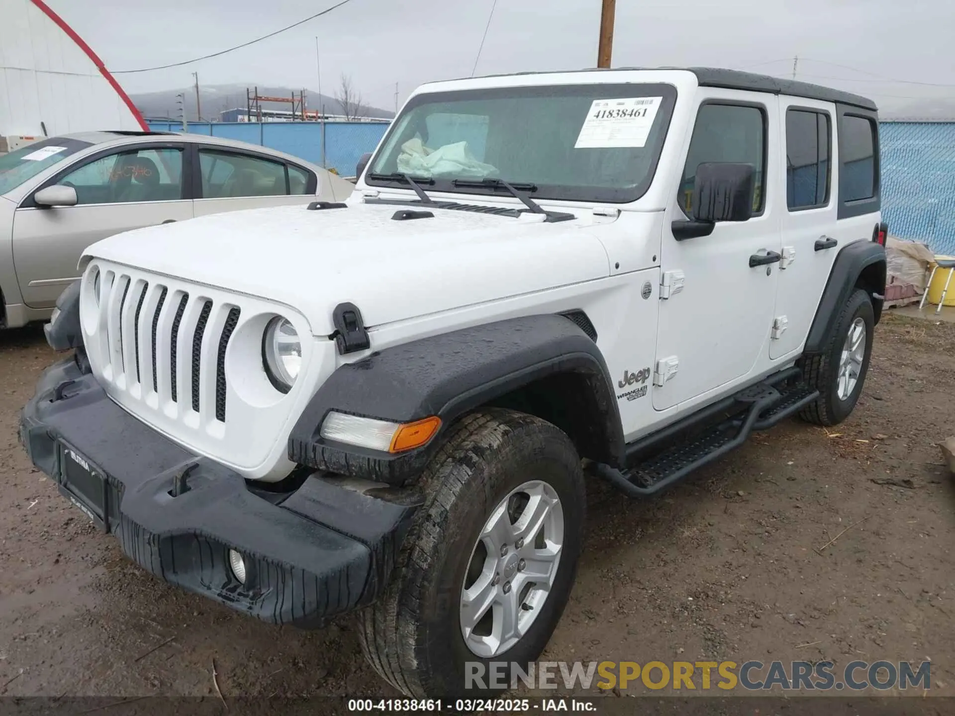 2 Фотография поврежденного автомобиля 1C4HJXDN1MW592610 JEEP WRANGLER UNLIMITED 2021