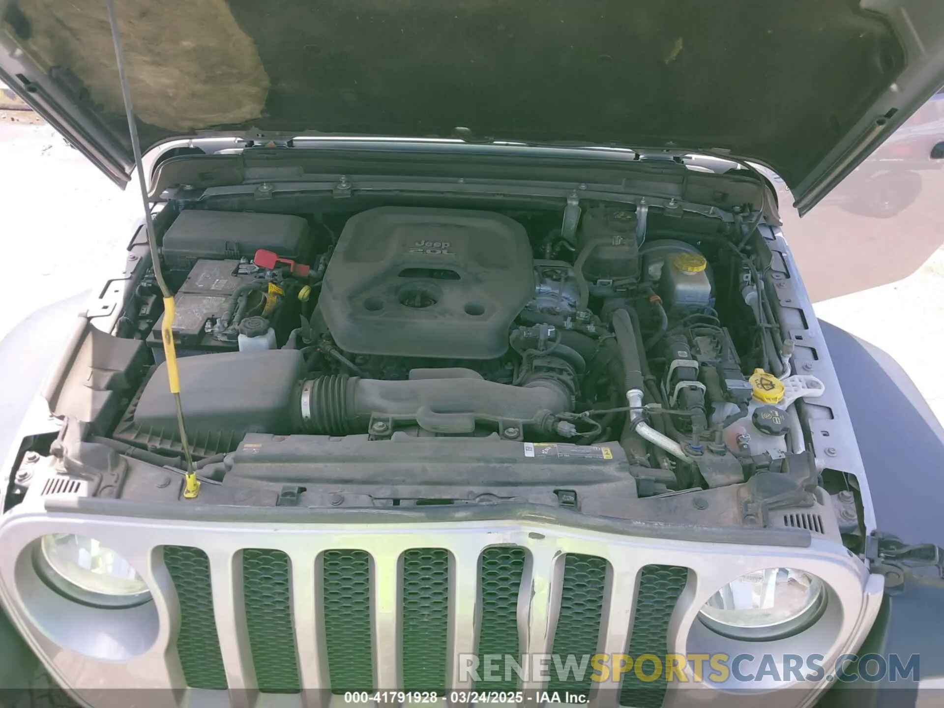 10 Фотография поврежденного автомобиля 1C4HJXDN1MW616467 JEEP WRANGLER UNLIMITED 2021