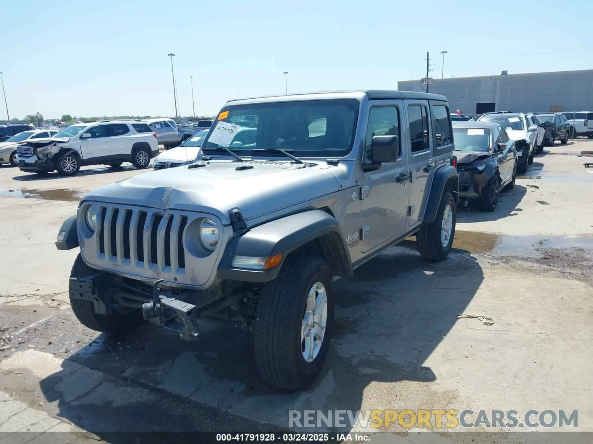 2 Фотография поврежденного автомобиля 1C4HJXDN1MW616467 JEEP WRANGLER UNLIMITED 2021