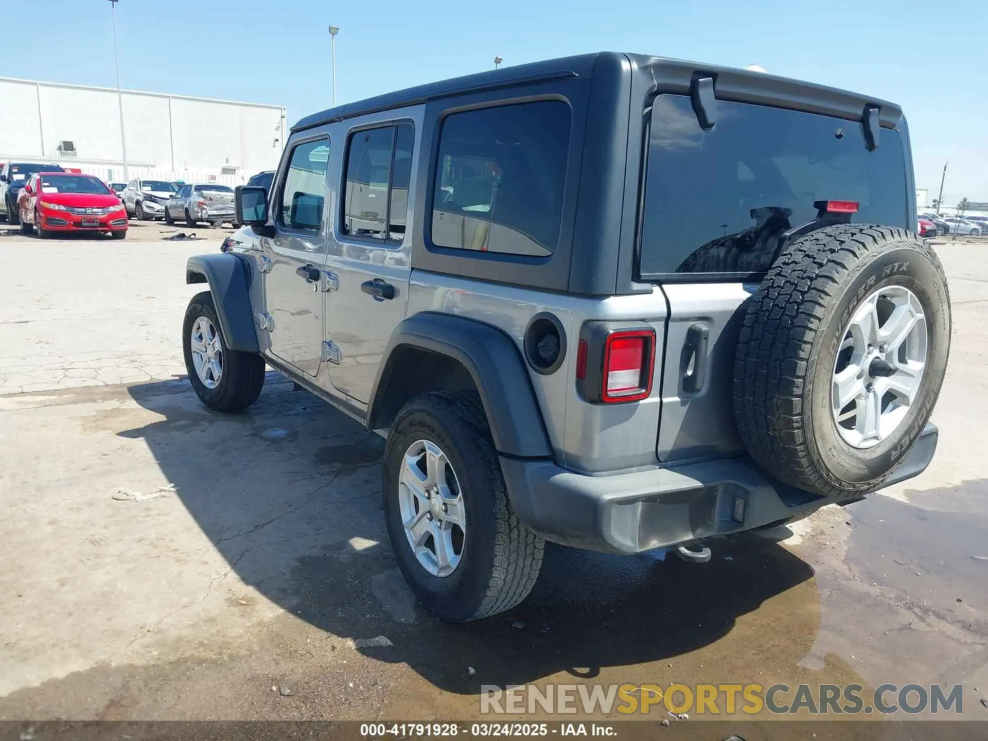 3 Фотография поврежденного автомобиля 1C4HJXDN1MW616467 JEEP WRANGLER UNLIMITED 2021