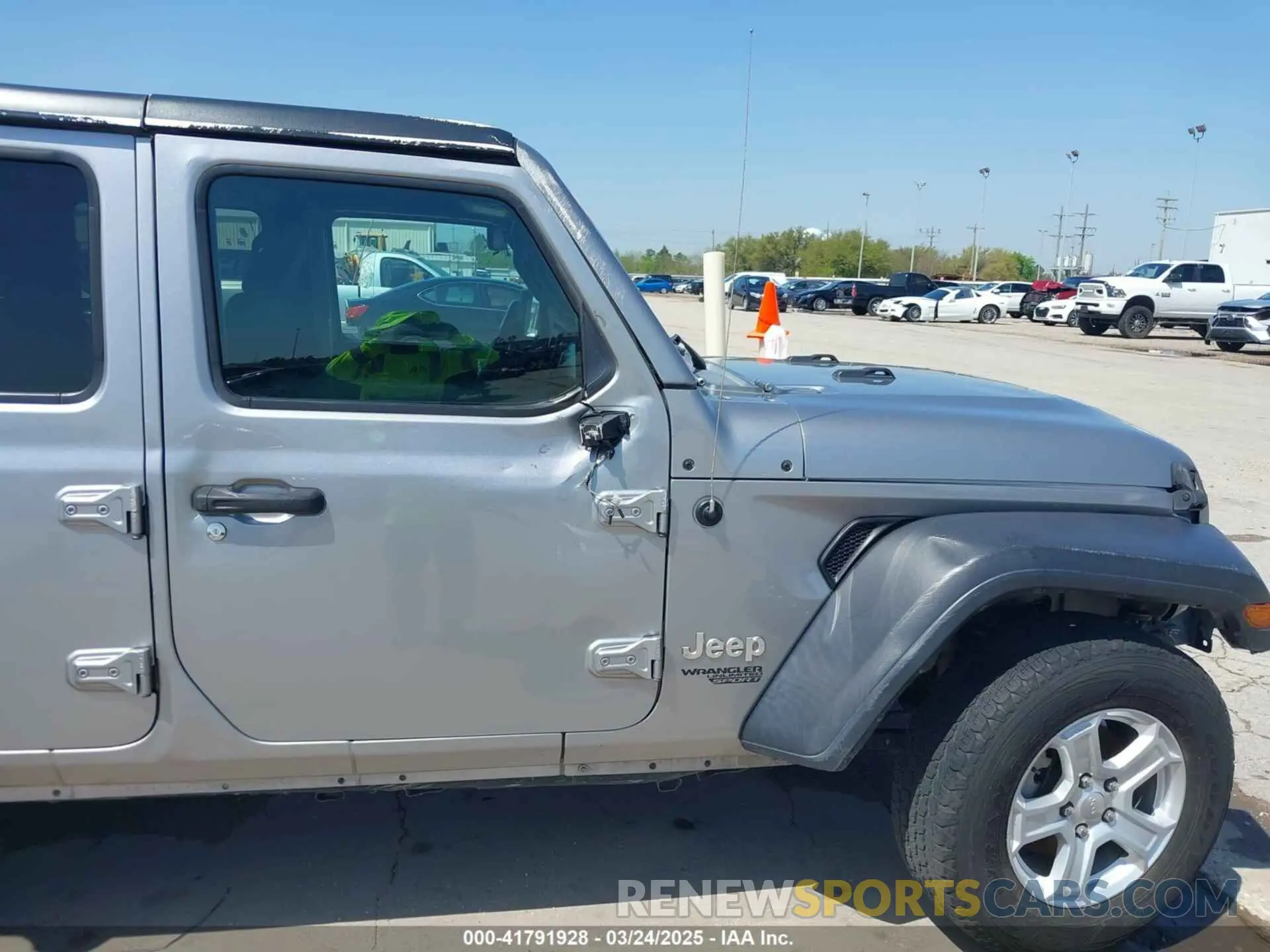 6 Фотография поврежденного автомобиля 1C4HJXDN1MW616467 JEEP WRANGLER UNLIMITED 2021